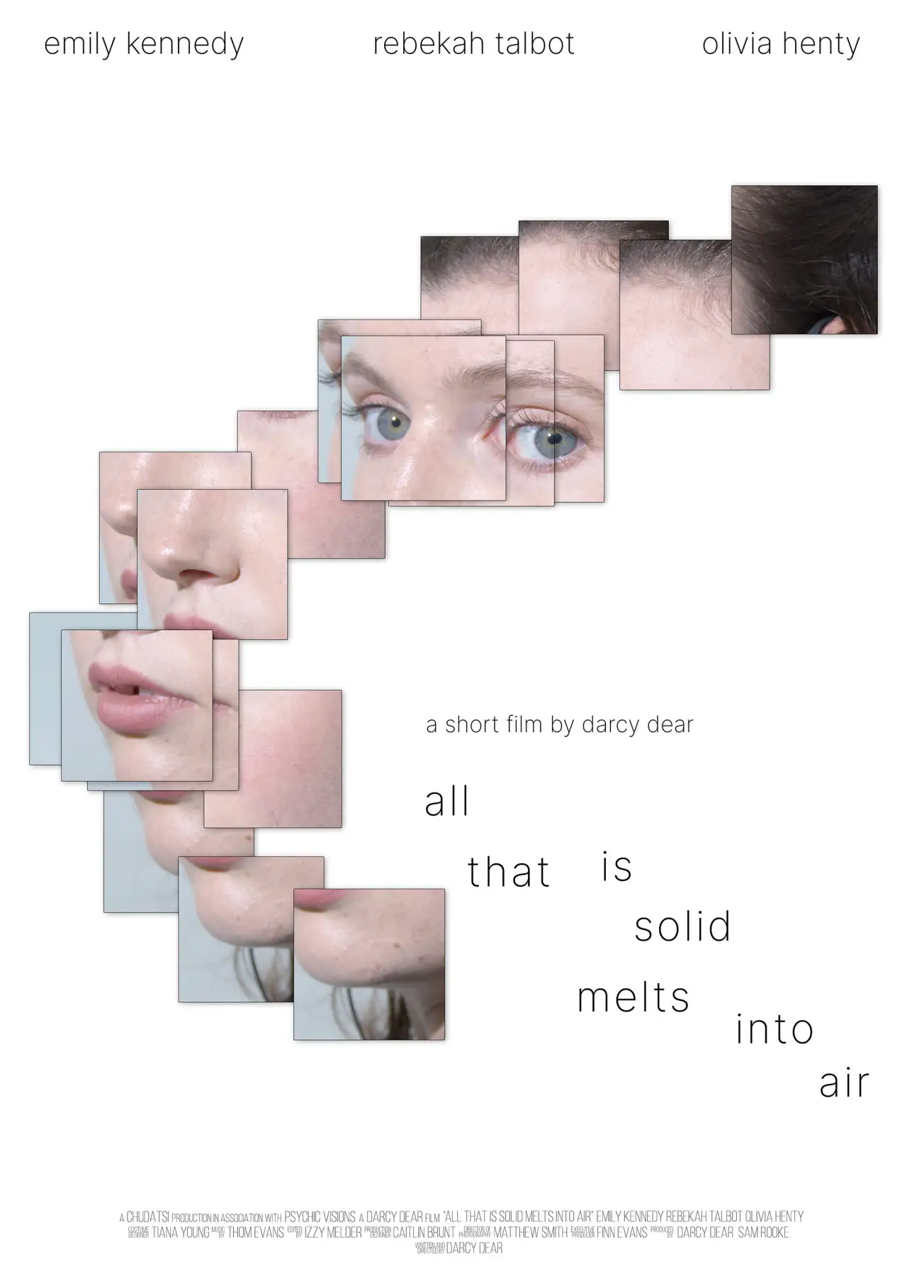Movie poster "all that is solid melts into air"