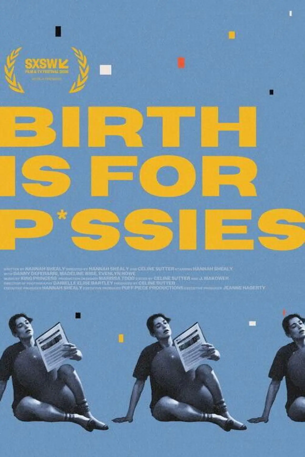 Movie poster "Birth Is for P*ssies"