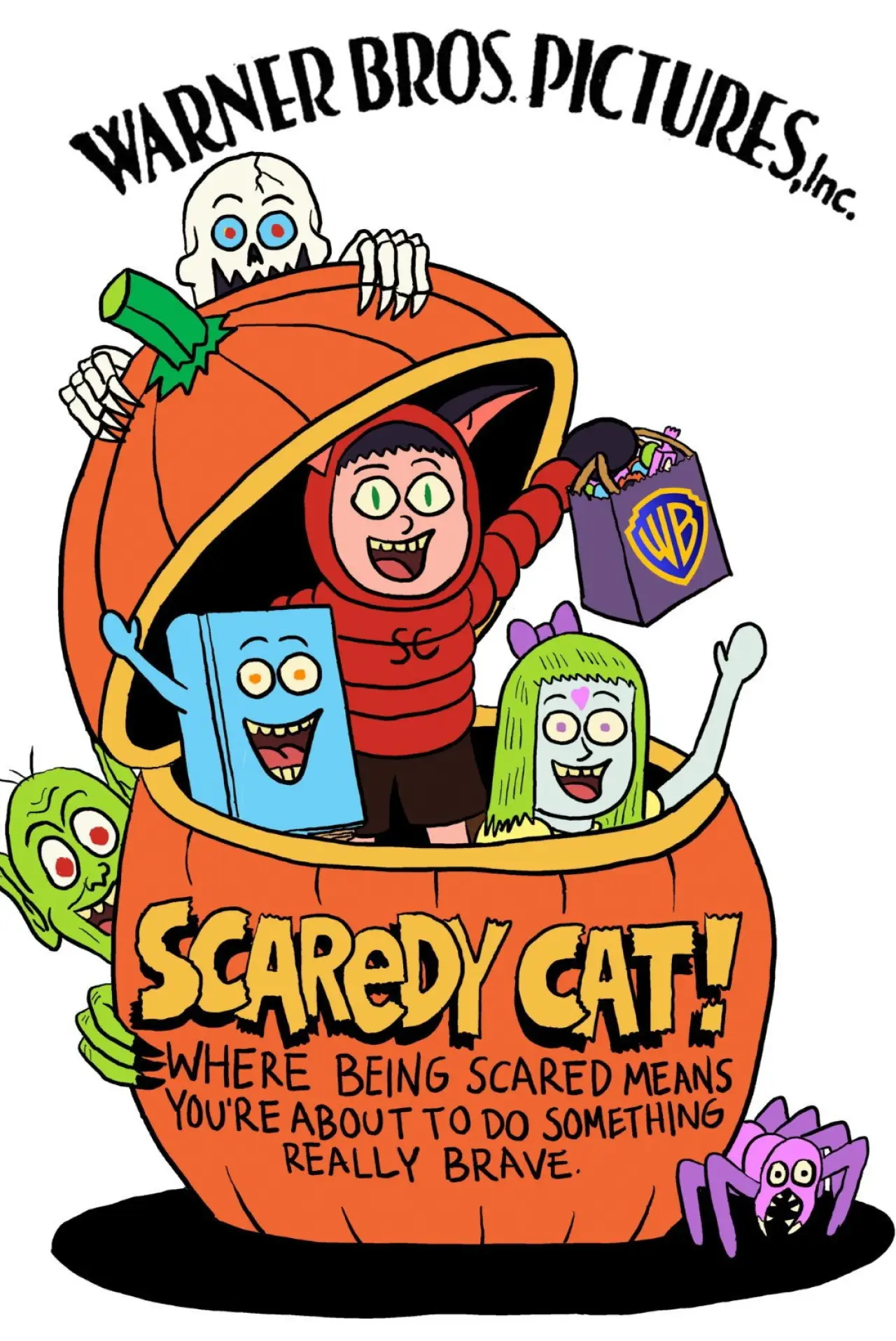 Movie poster "Scaredy Cat"