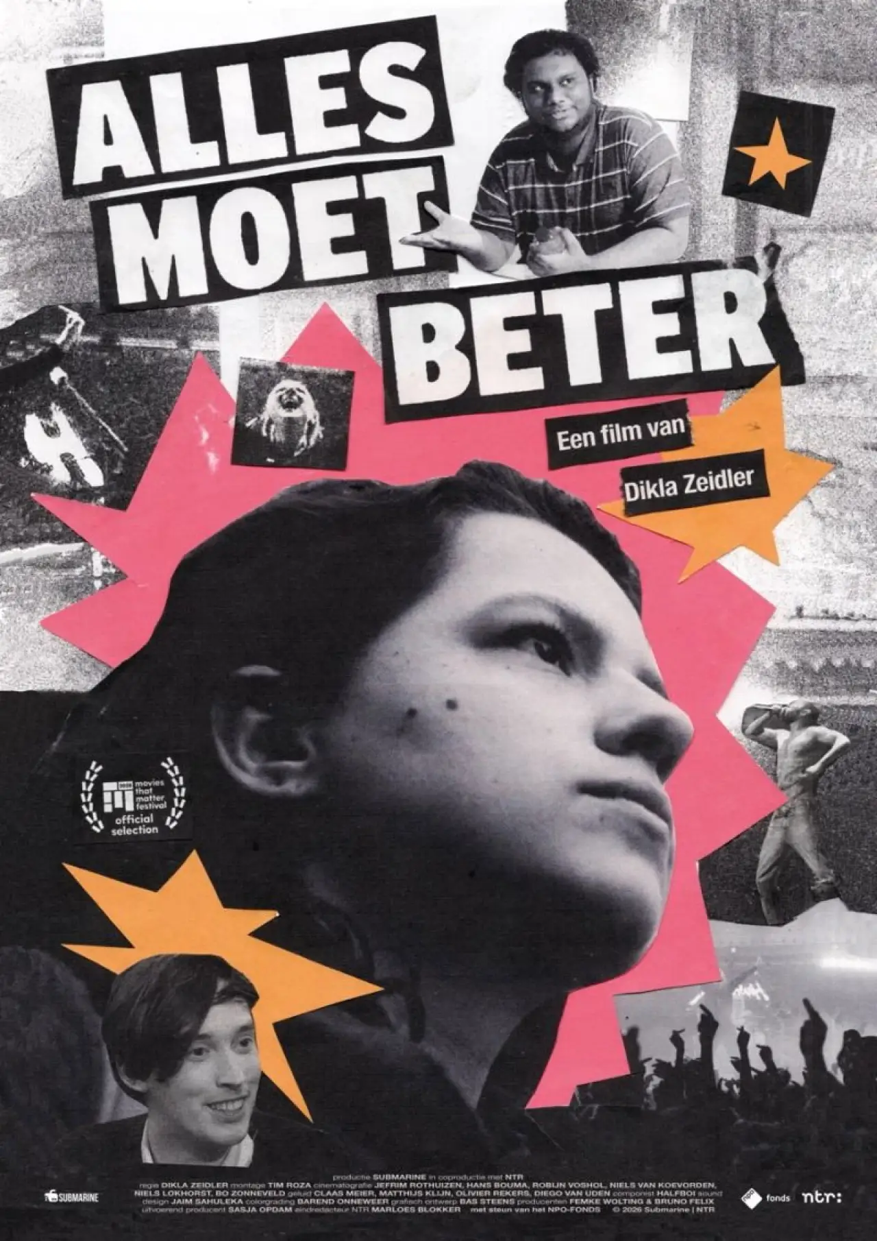 Movie poster "Alles Moet Beter"