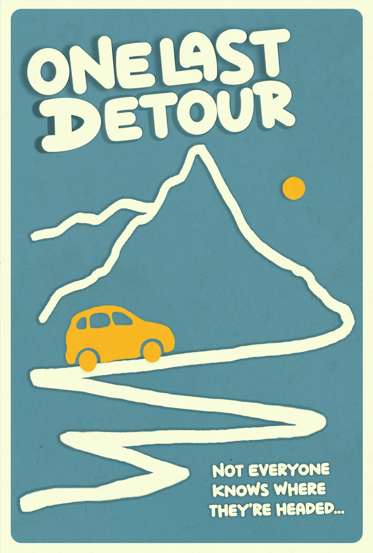 Movie poster "One Last Detour"