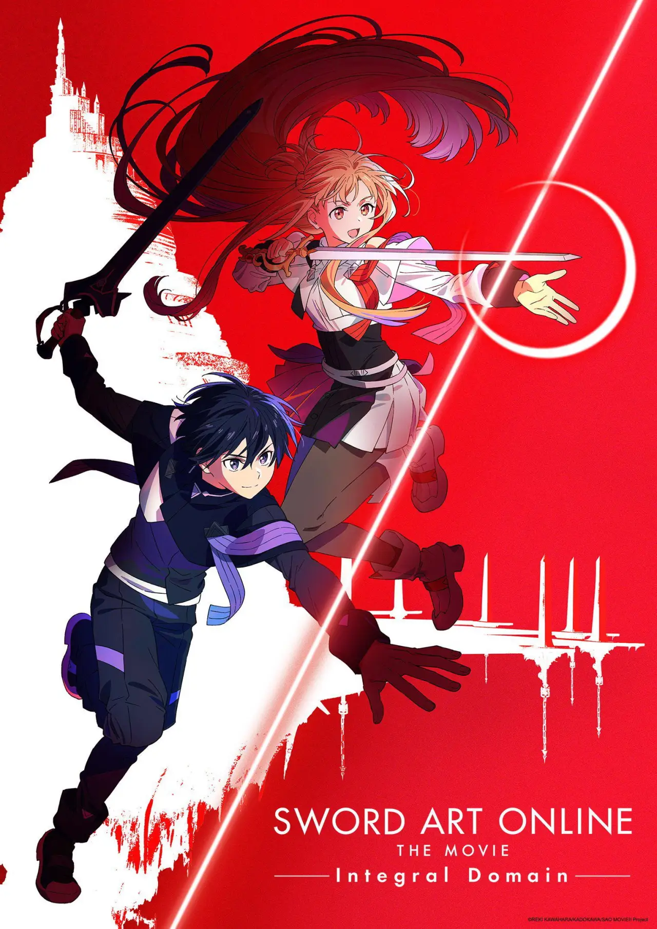 Movie poster "Sword Art Online the Movie: Integral Domain"