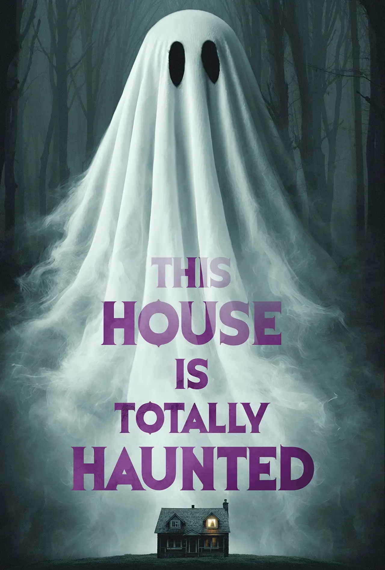Movie poster "This House Is Totally Haunted"