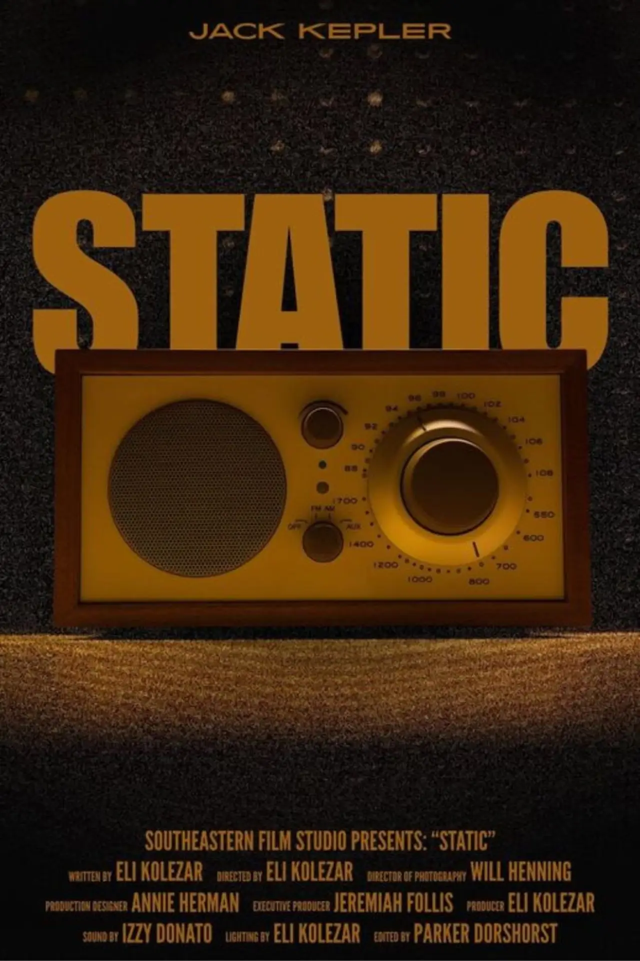 Movie poster "STATIC"