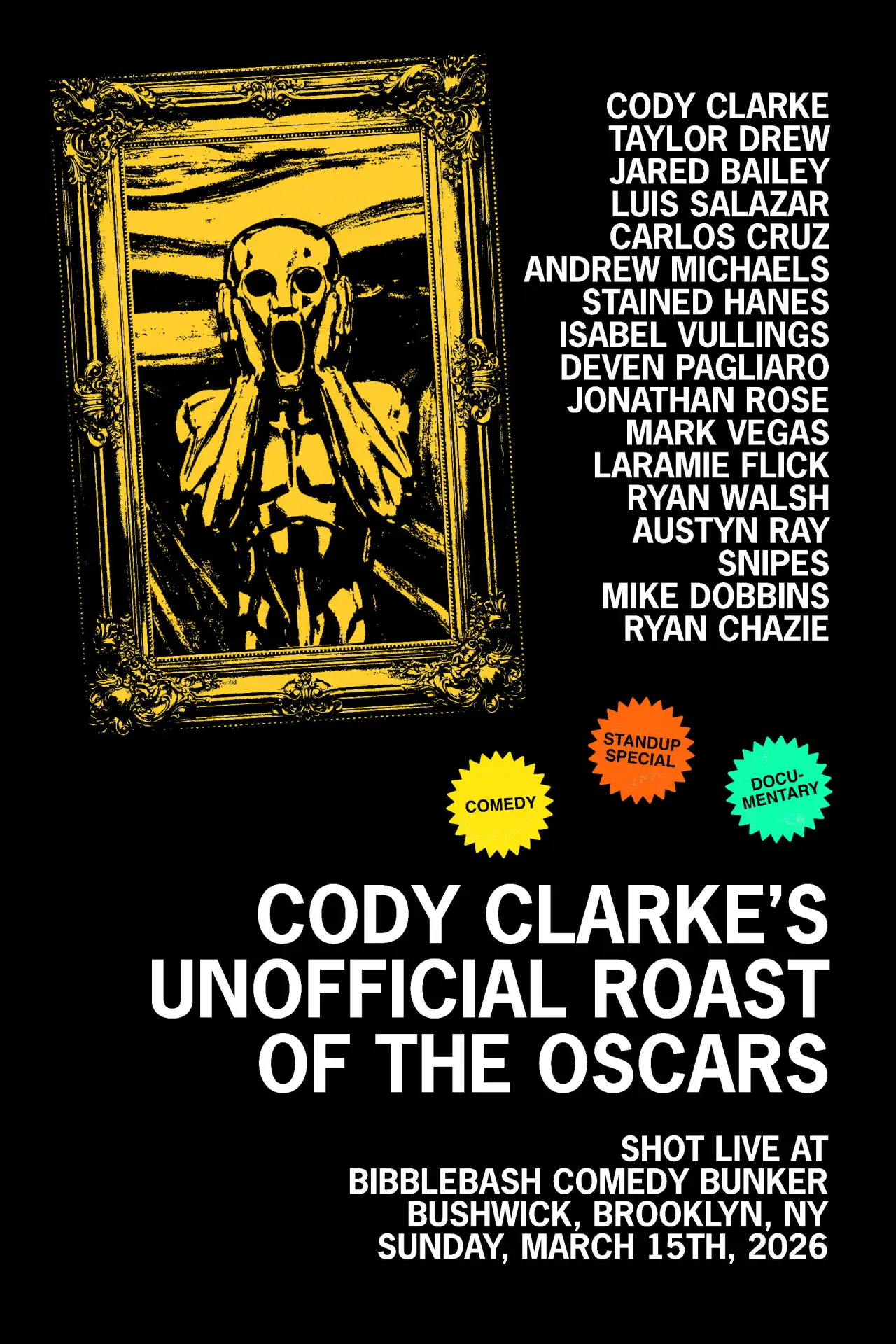 Movie poster "Cody Clarke