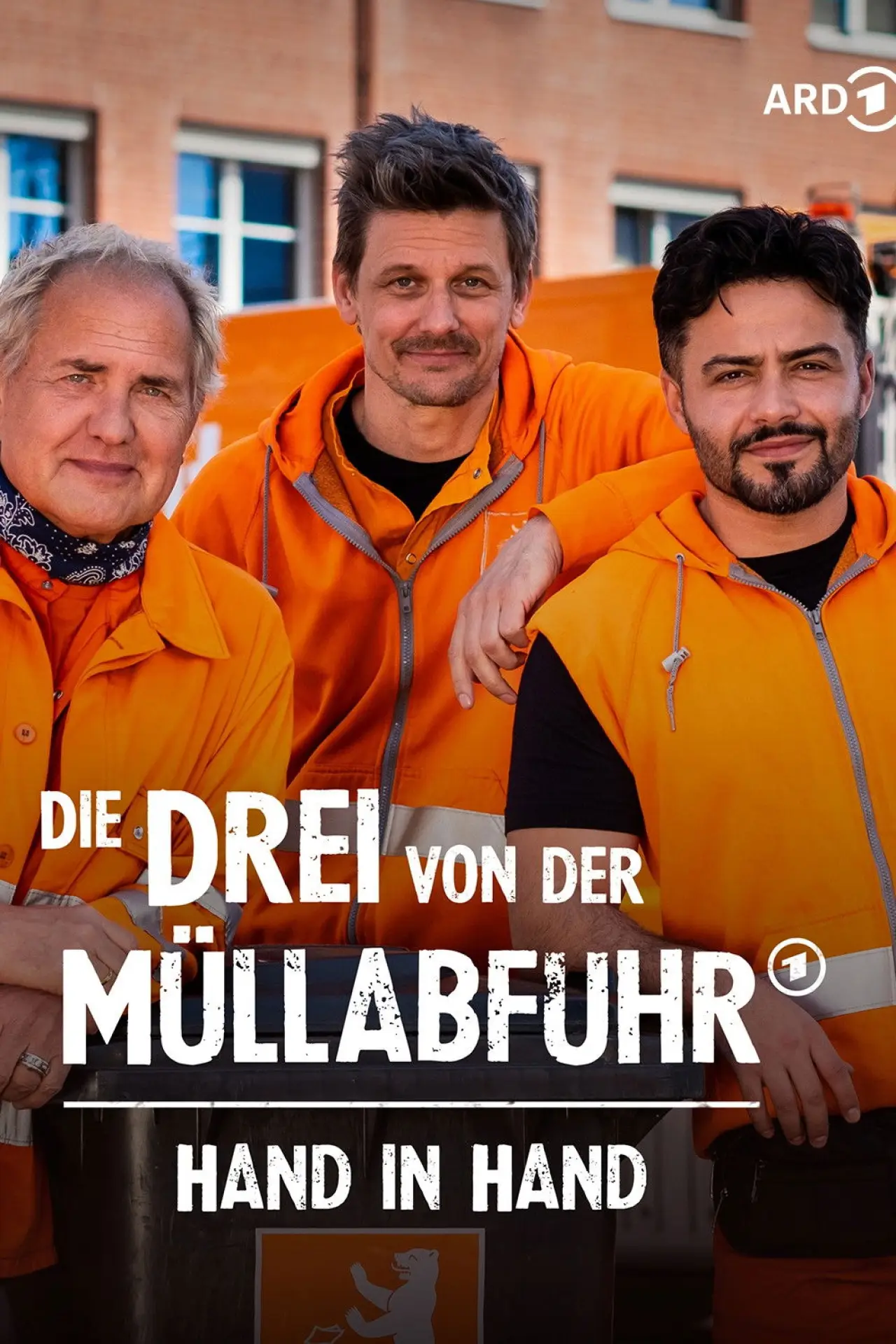 Movie poster "Die Drei von der Müllabfuhr - Hand in Hand"