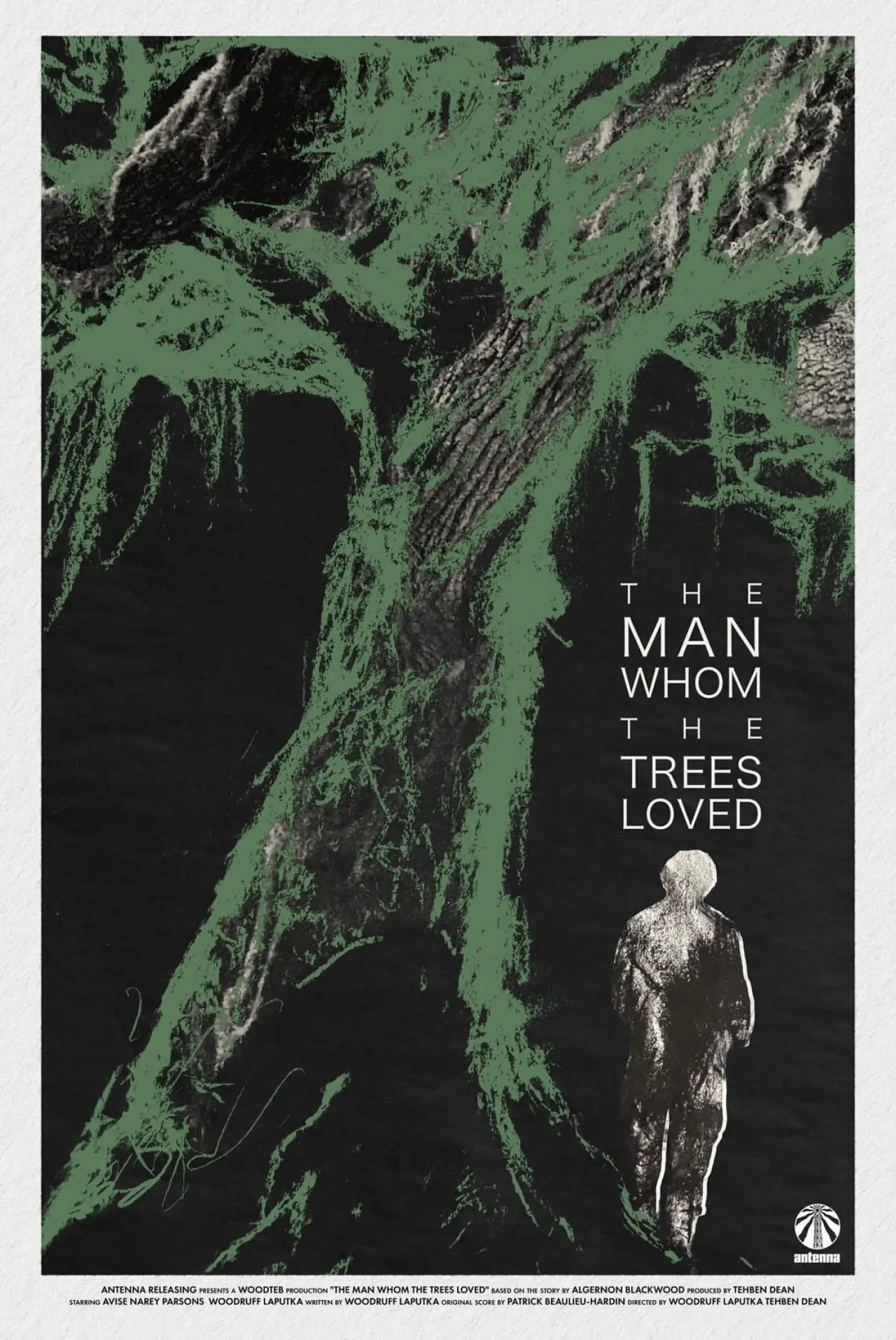Movie poster "The Man Whom the Trees Loved"