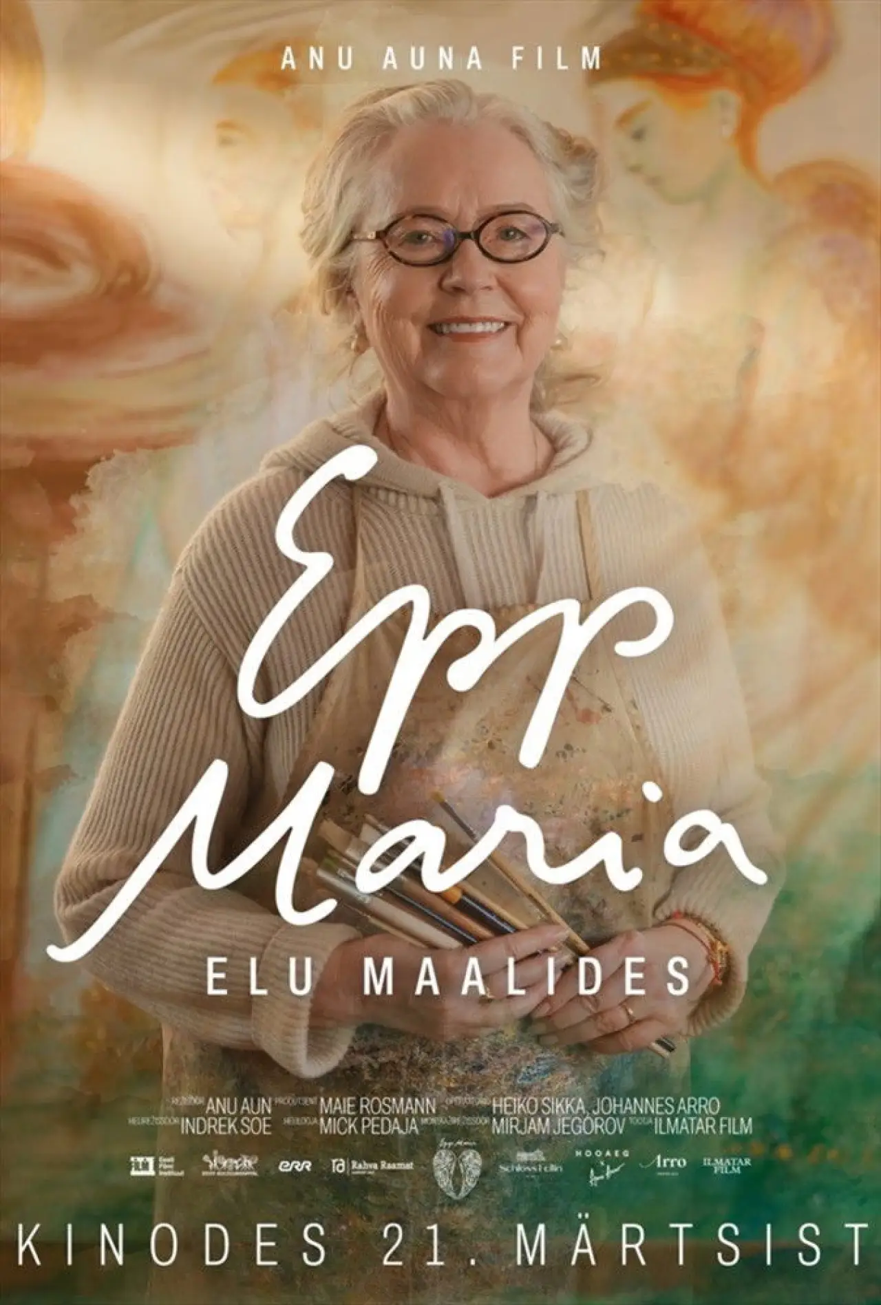 Movie poster "Epp Maria. Painting Life"