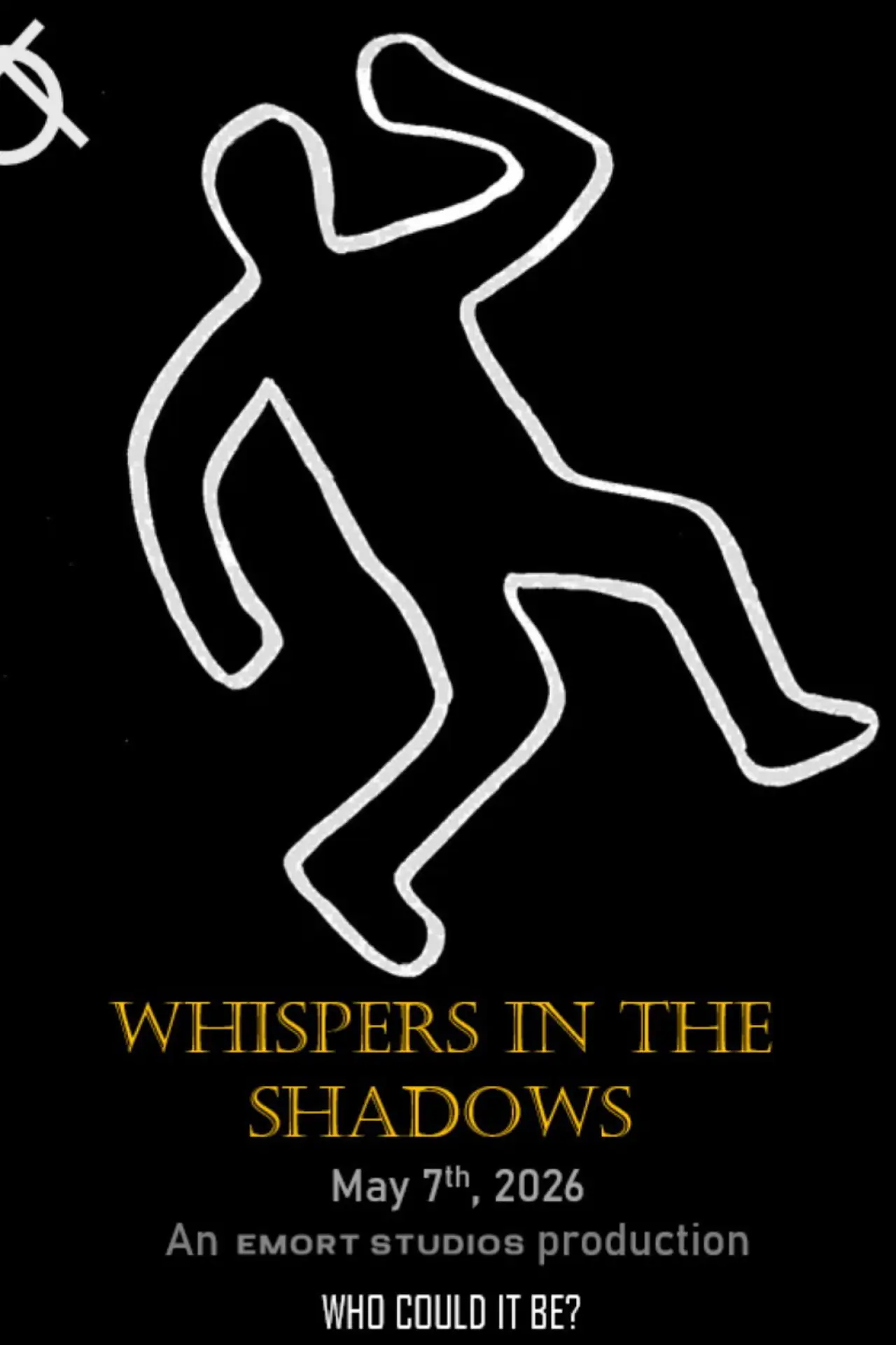 Movie poster "Whispers in The Shadows"