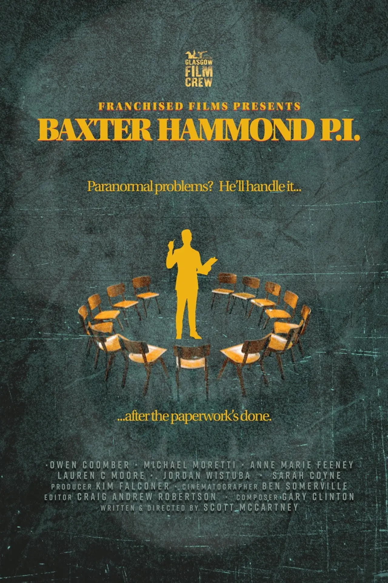 Movie poster "Baxter Hammond P.I."