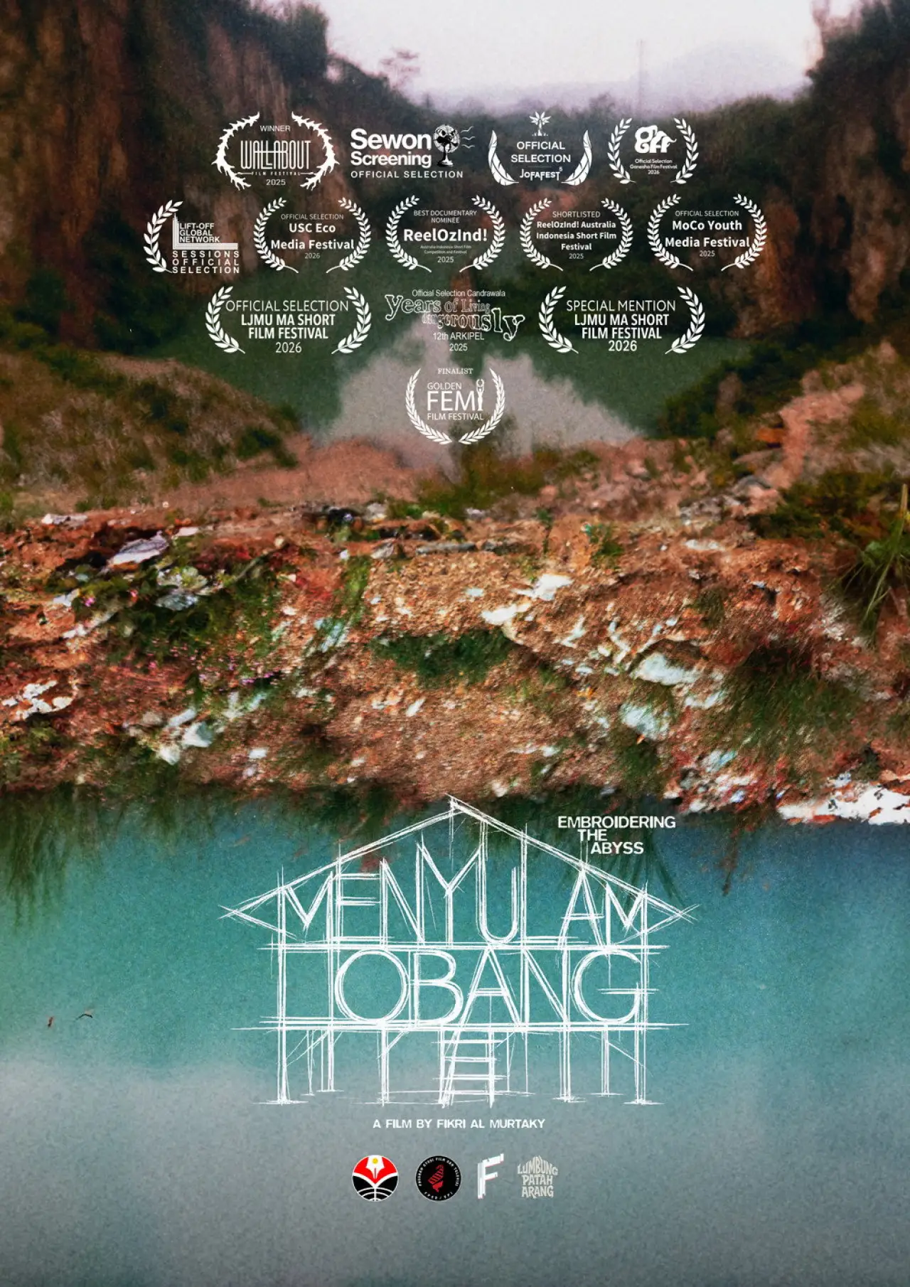 Movie poster "Embroidering the Abyss"
