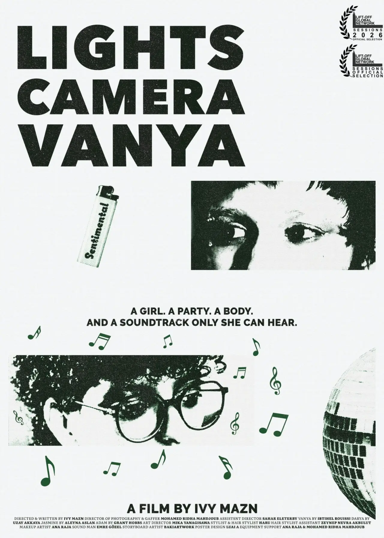 Movie poster "Lights camera vanya"