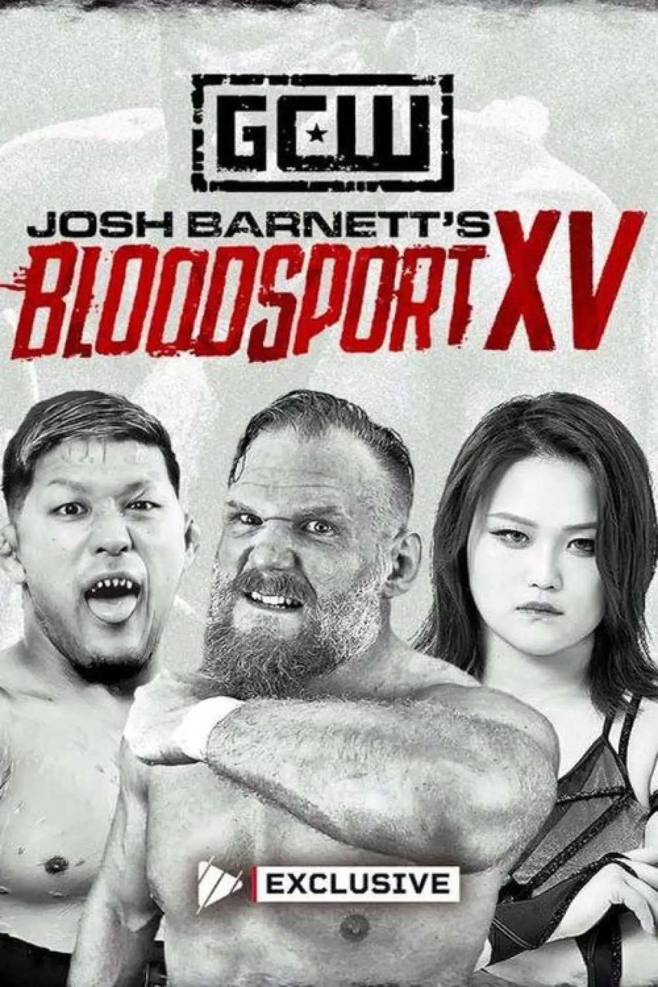 Movie poster "GCW: Josh Barnett’s Bloodsport XV"