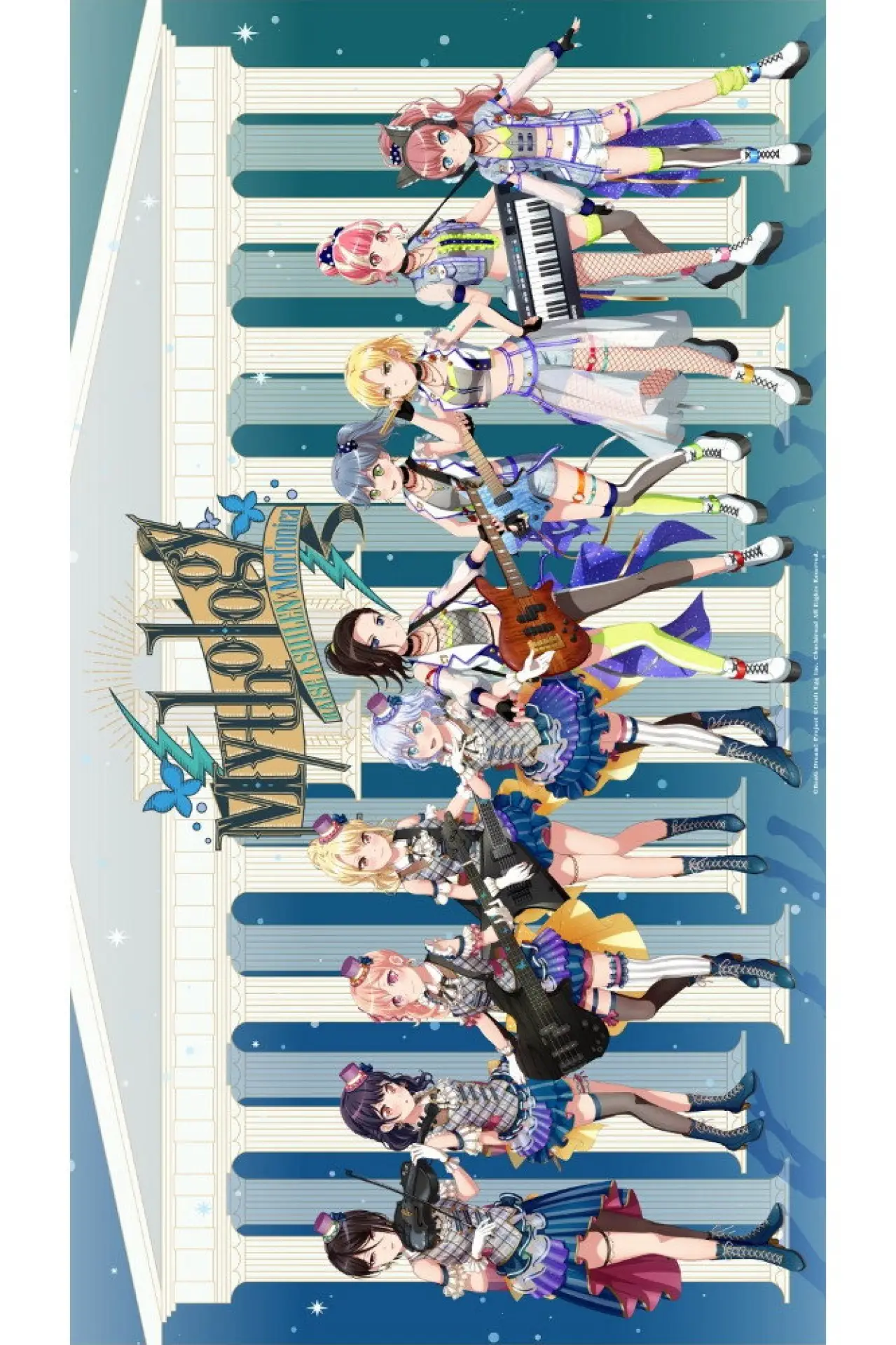 Movie poster "BanG Dream! 9th☆LIVE「Mythology」DAY2"
