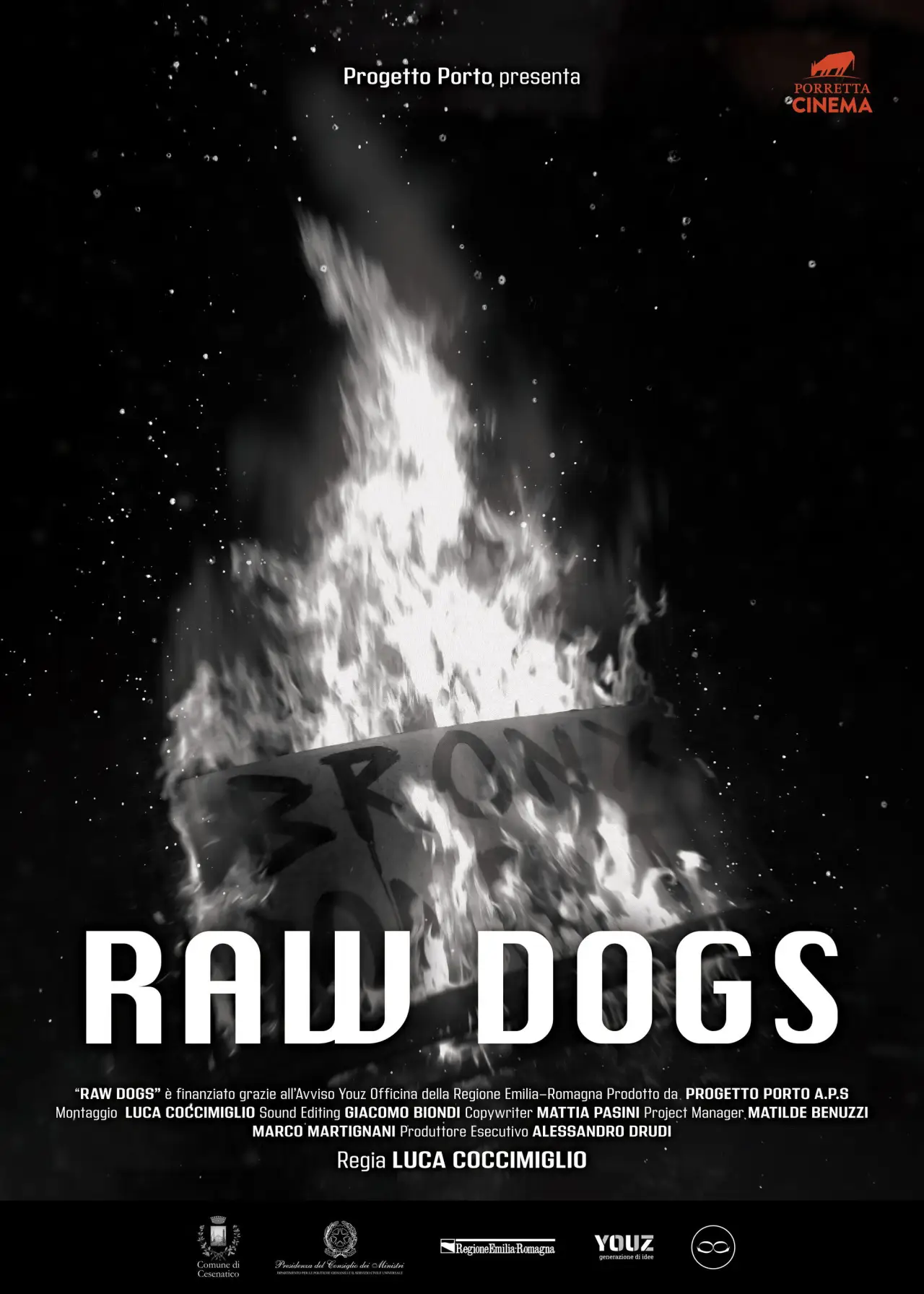 Movie poster "RAW DOGS"