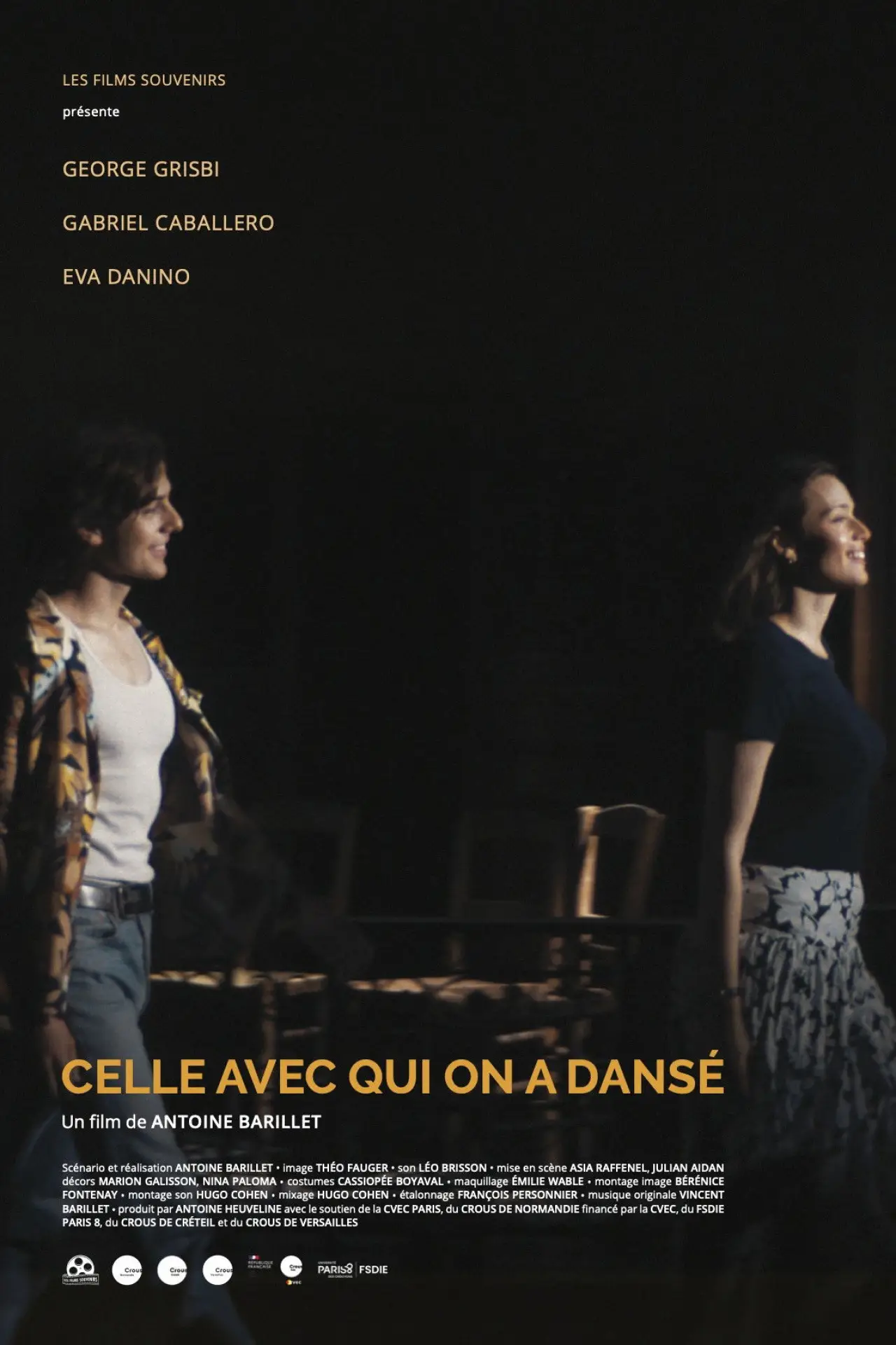 Movie poster "Celle avec qui on a dansé"