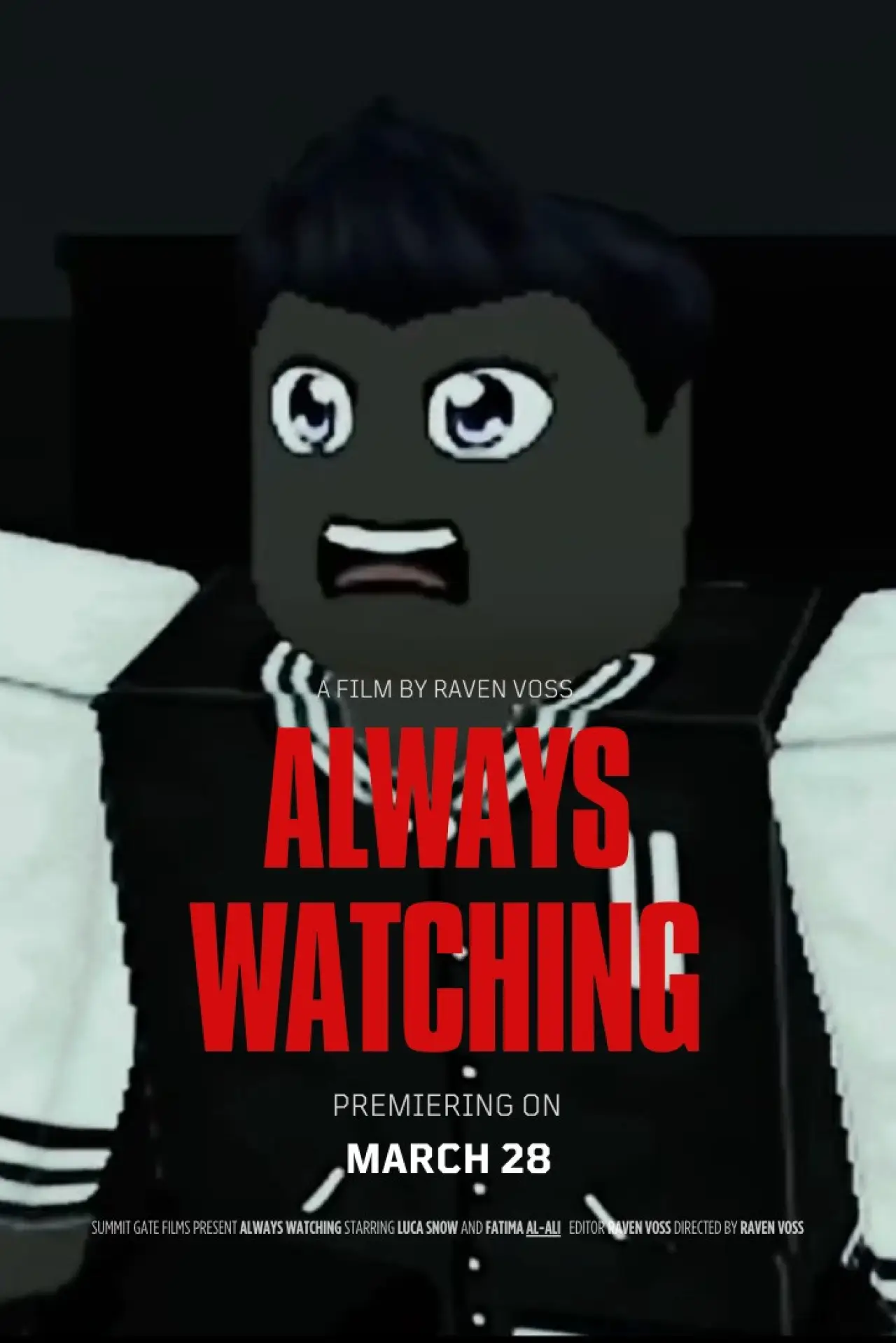 Movie poster "Always watching"