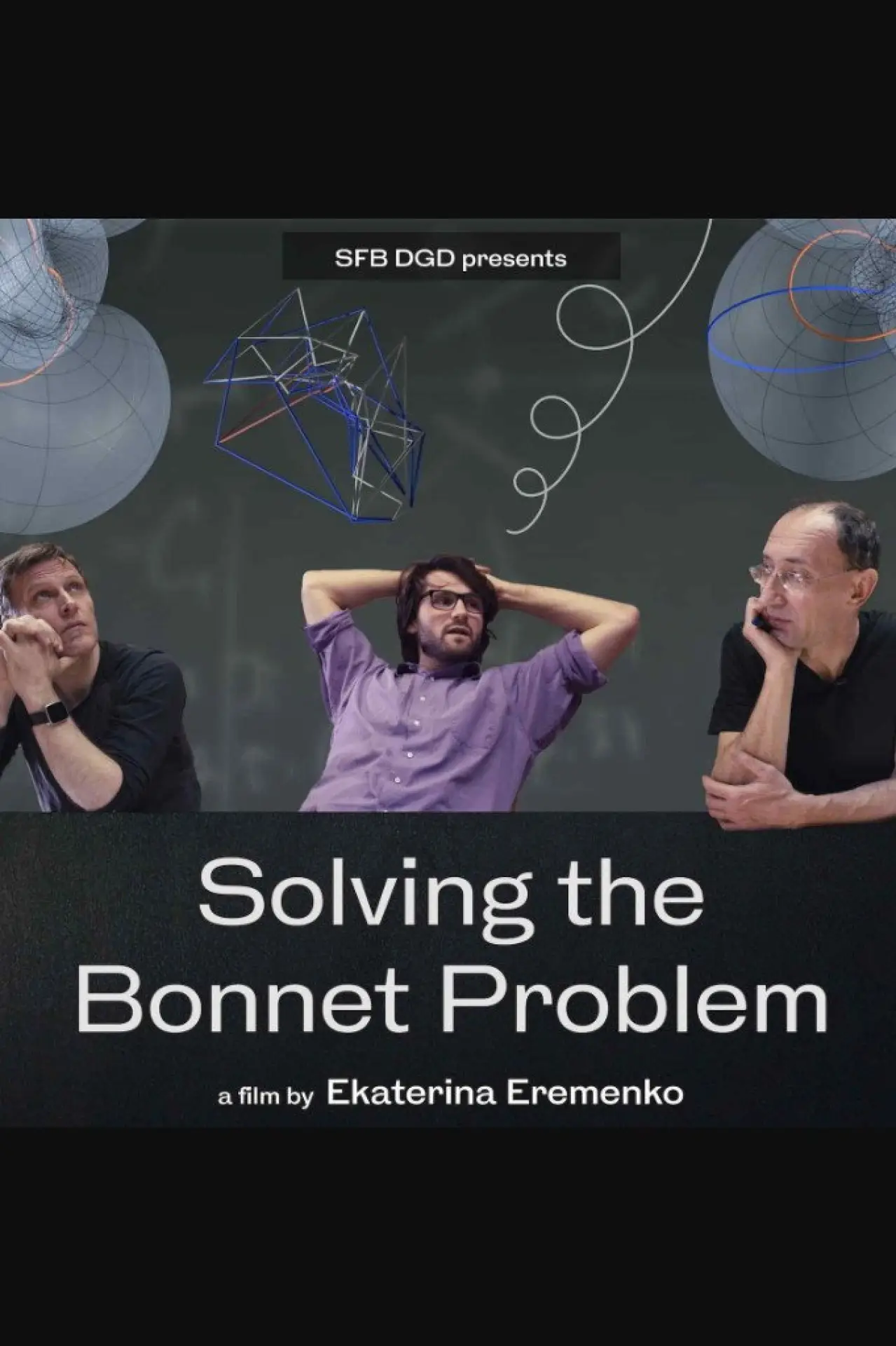 Movie poster "Solving the Bonnet Problem"