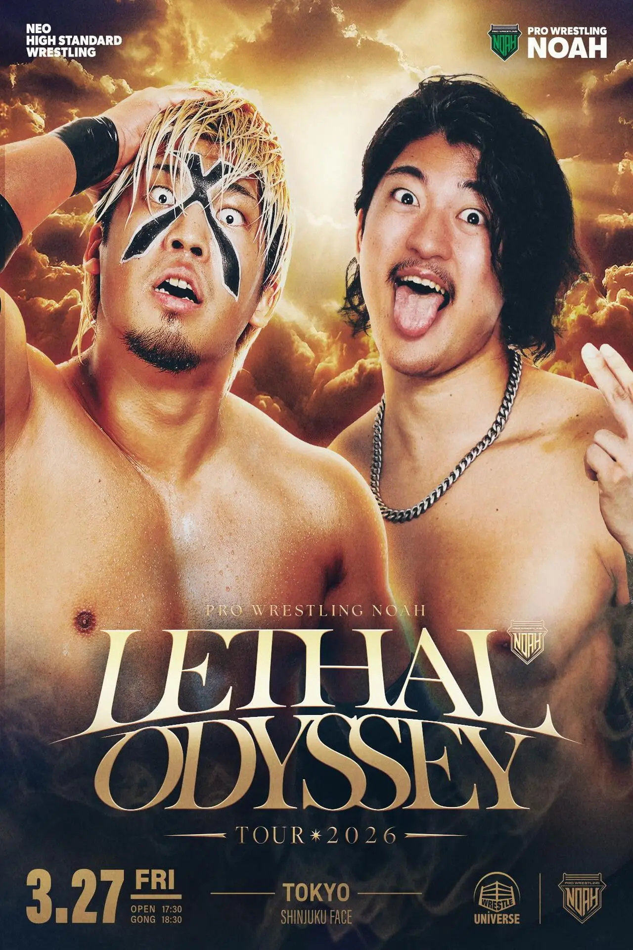 Movie poster "NOAH Lethal Odyssey Tour 2026"