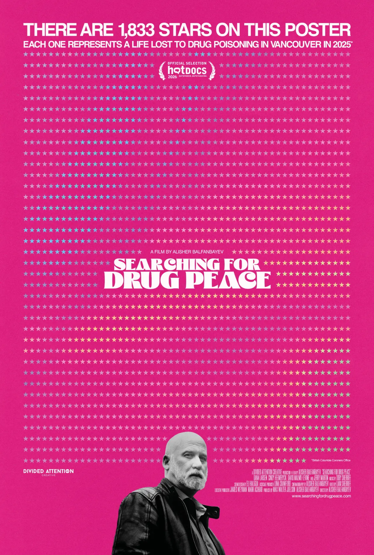 Movie poster "Searching for Drug Peace"