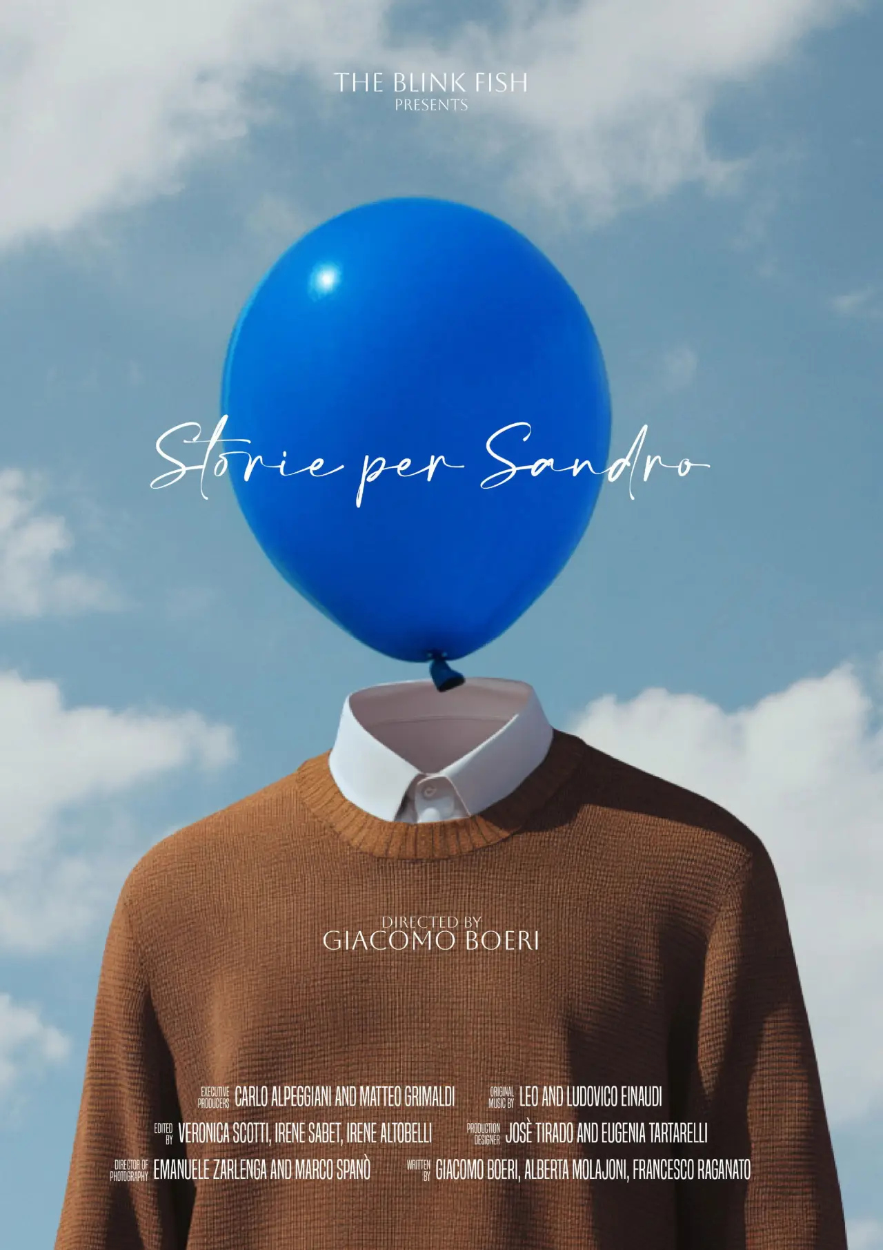 Movie poster "Stories for Sandro"
