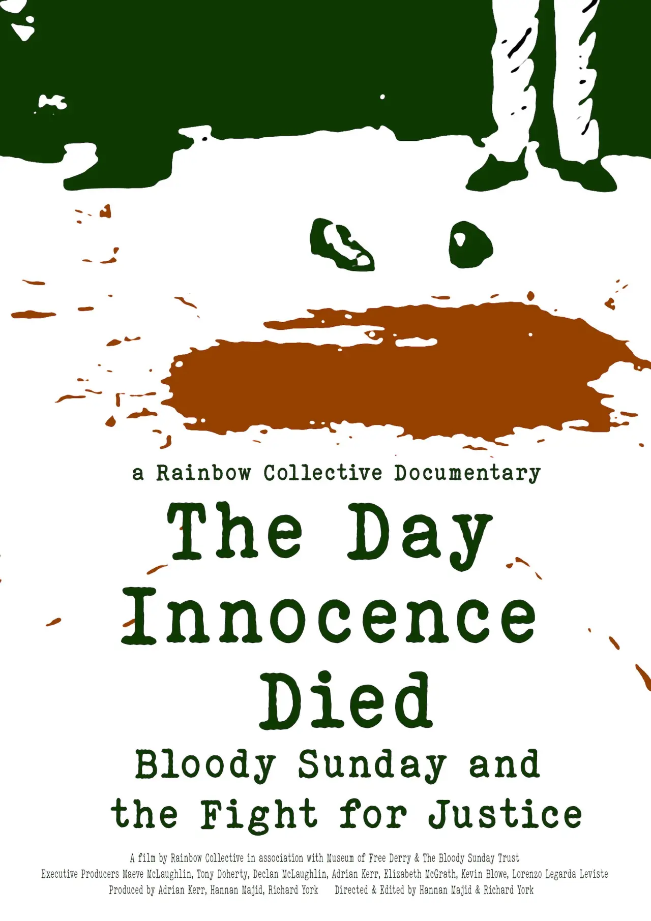 Movie poster "The Day Innocence Died: Bloody Sunday and the Fight for Justice"