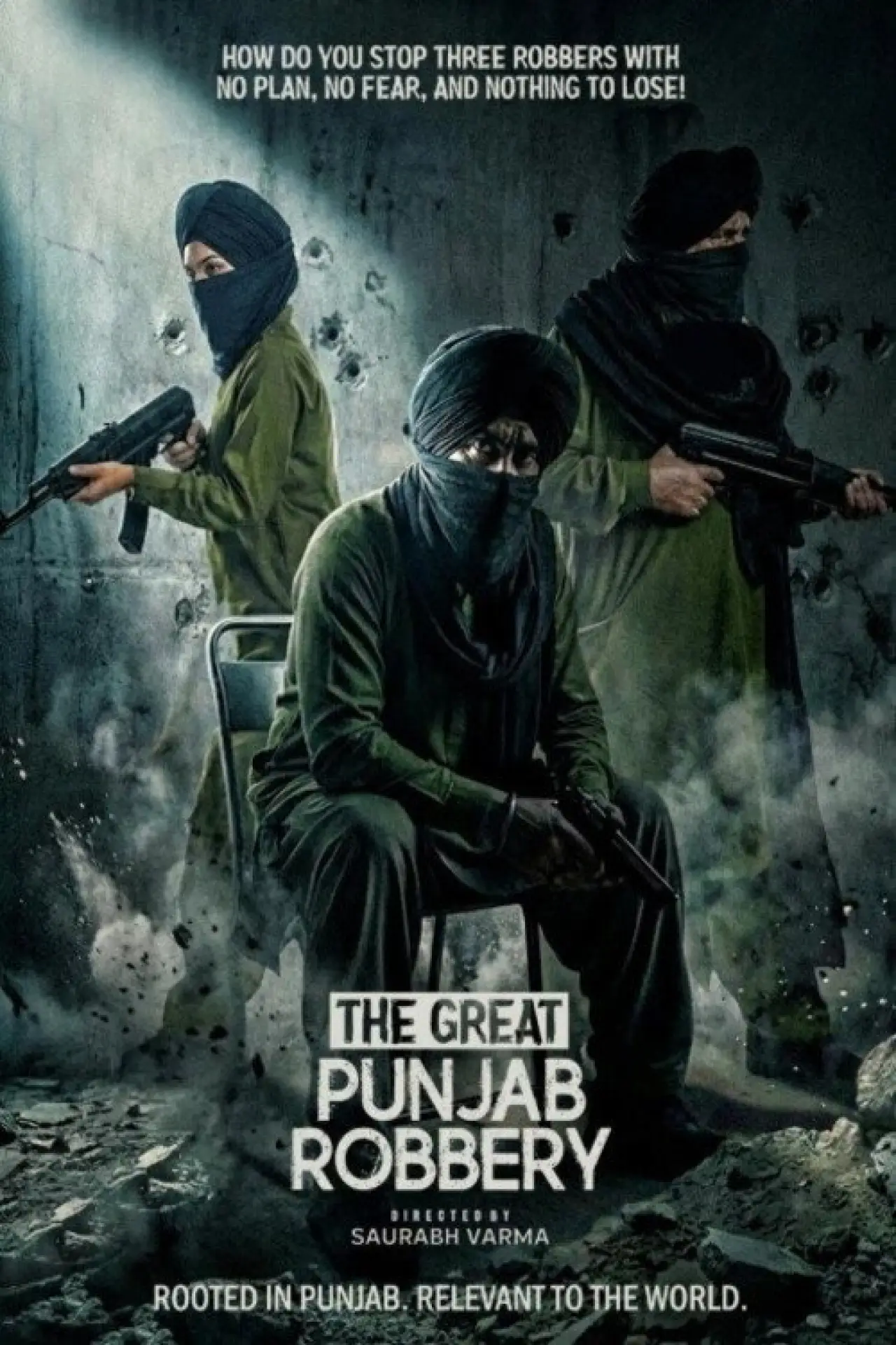 Movie poster "The Great Punjab Robbery"