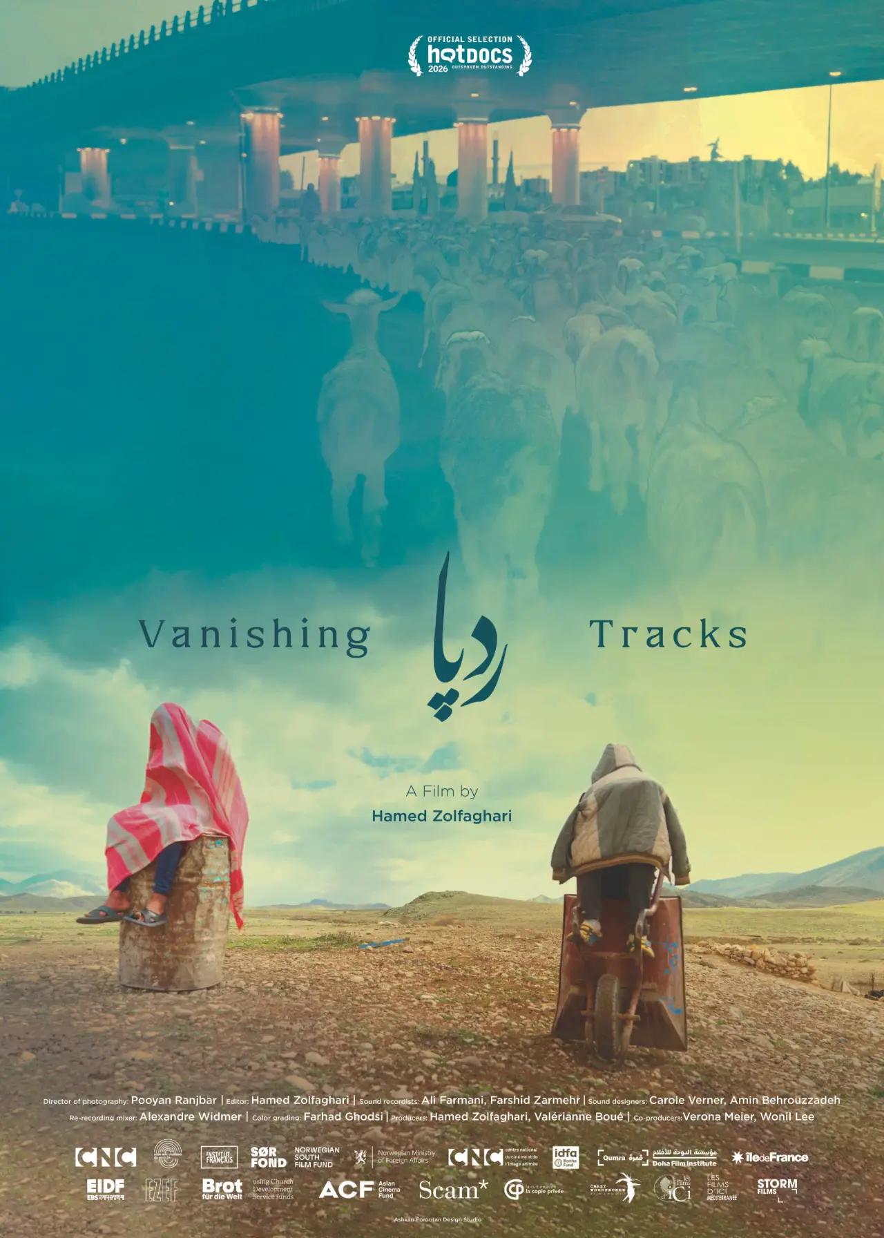 Movie poster "Vanishing Tracks"