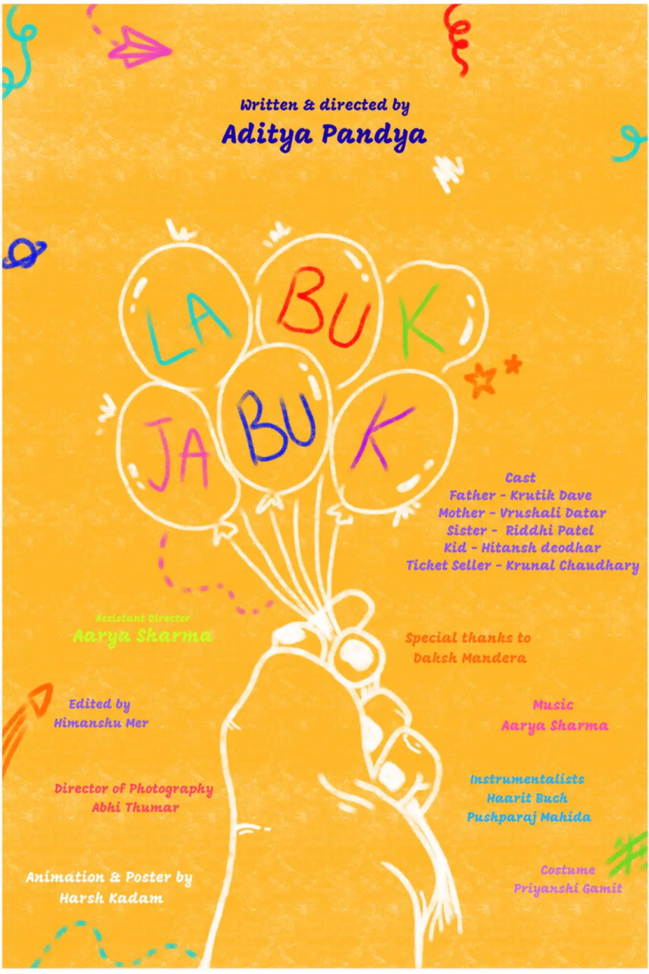 Movie poster "Labuk Jabuk"