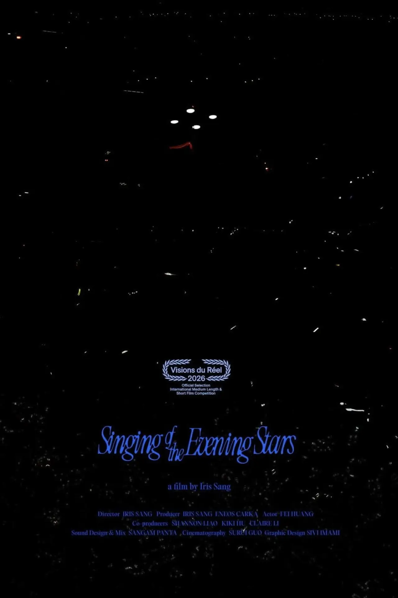 Movie poster "Singing of the Evening Stars"