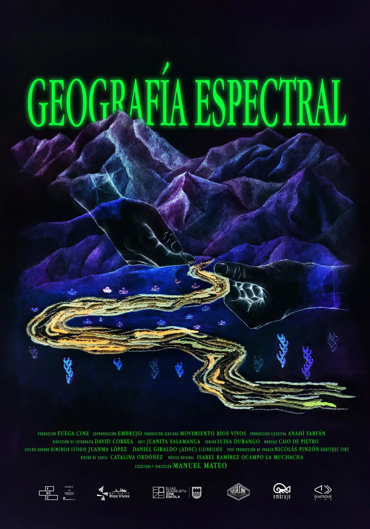 Movie poster "Spectral Geography"
