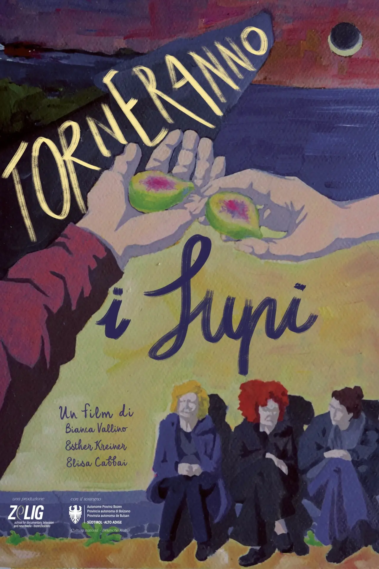 Movie poster "Torneranno i lupi"