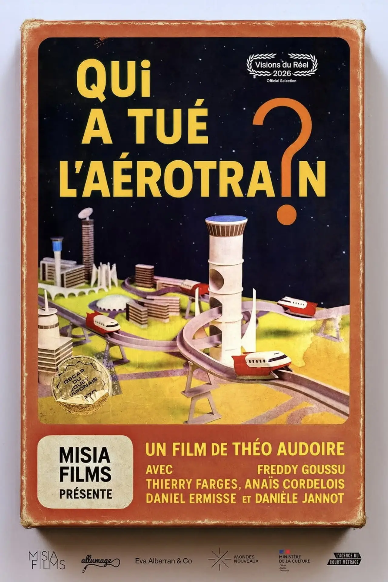 Movie poster "Who Killed the Aerotrain?"