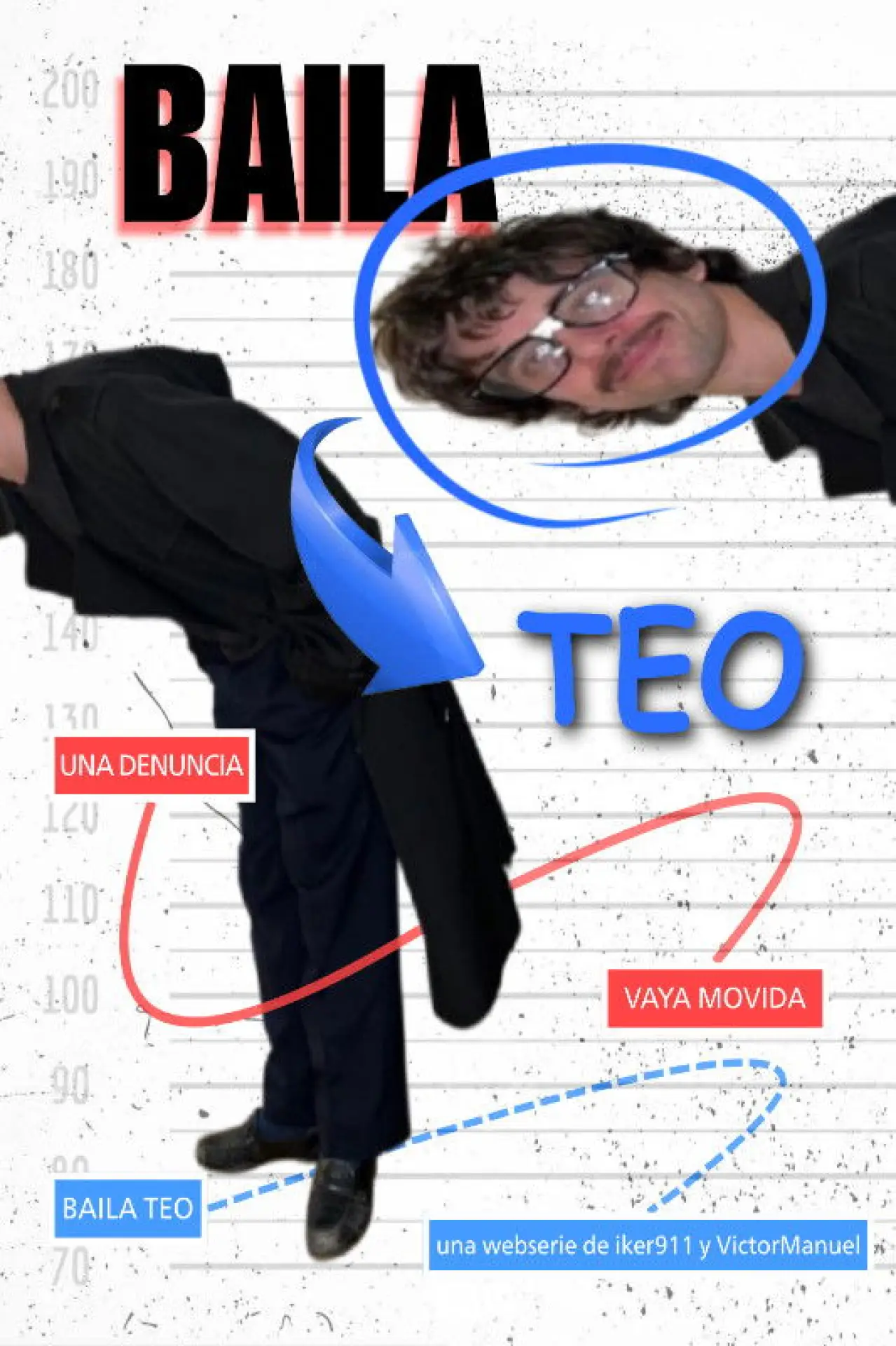 Movie poster "BAILA TEO"