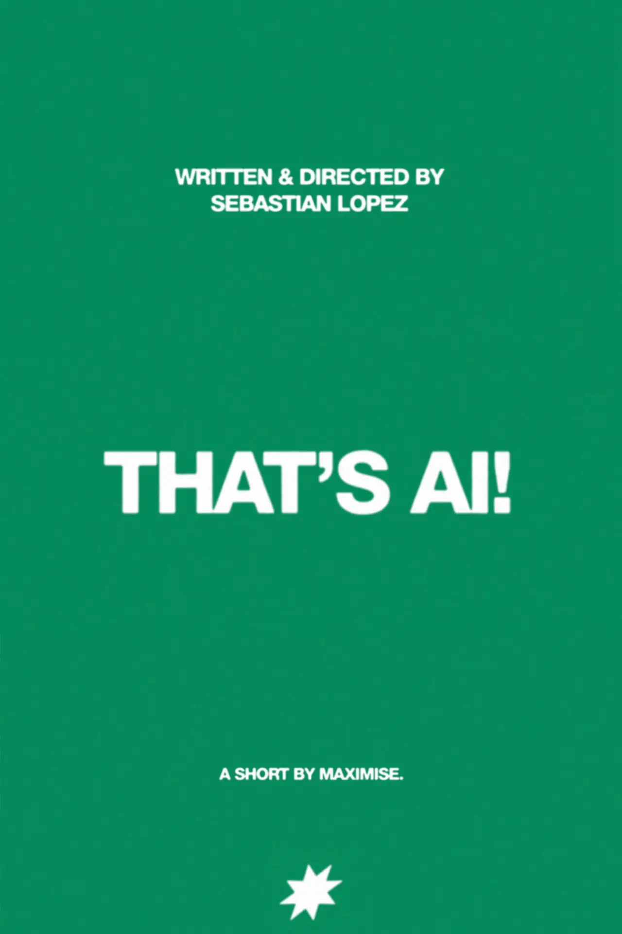 Movie poster "That