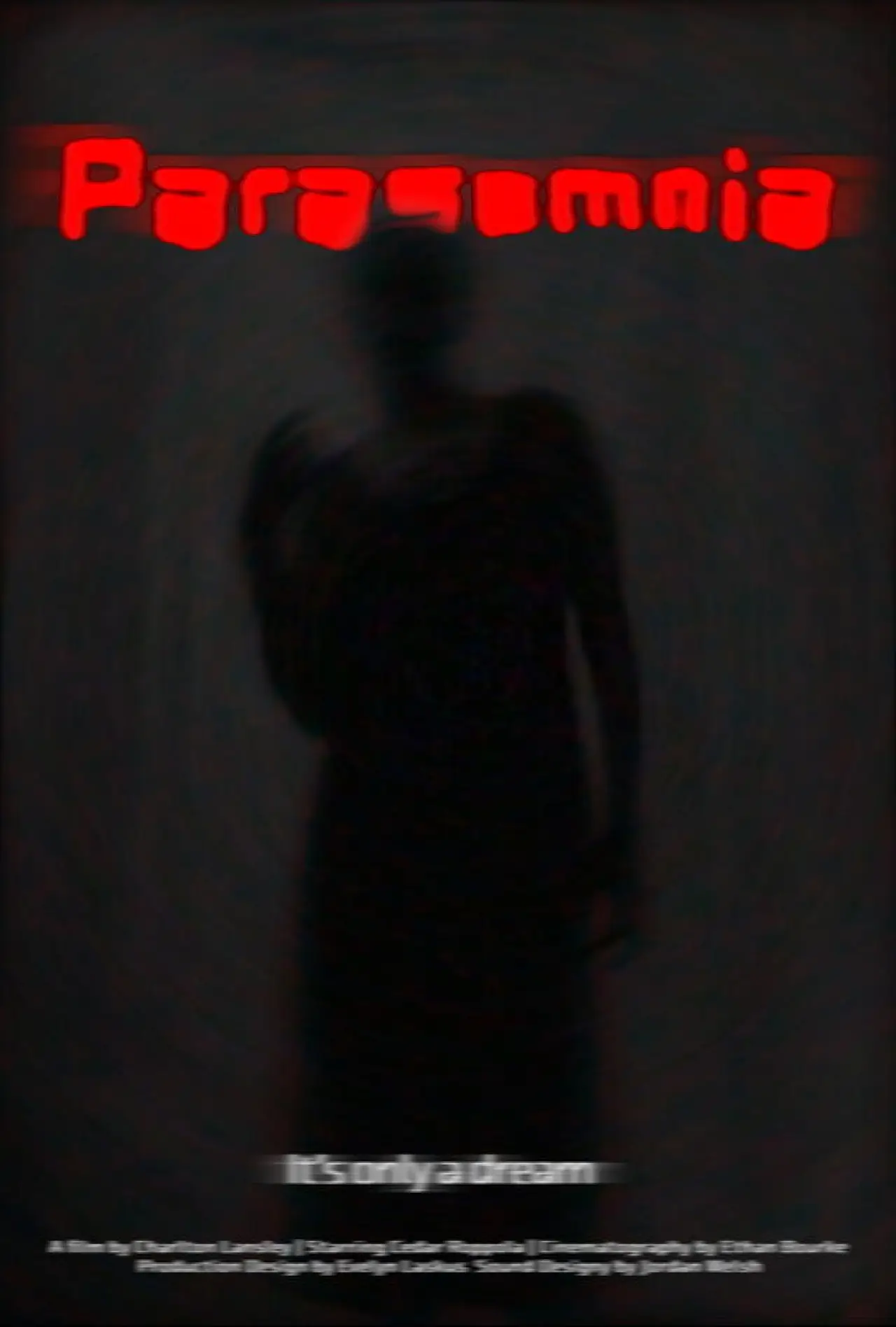 Movie poster "Parasomnia"