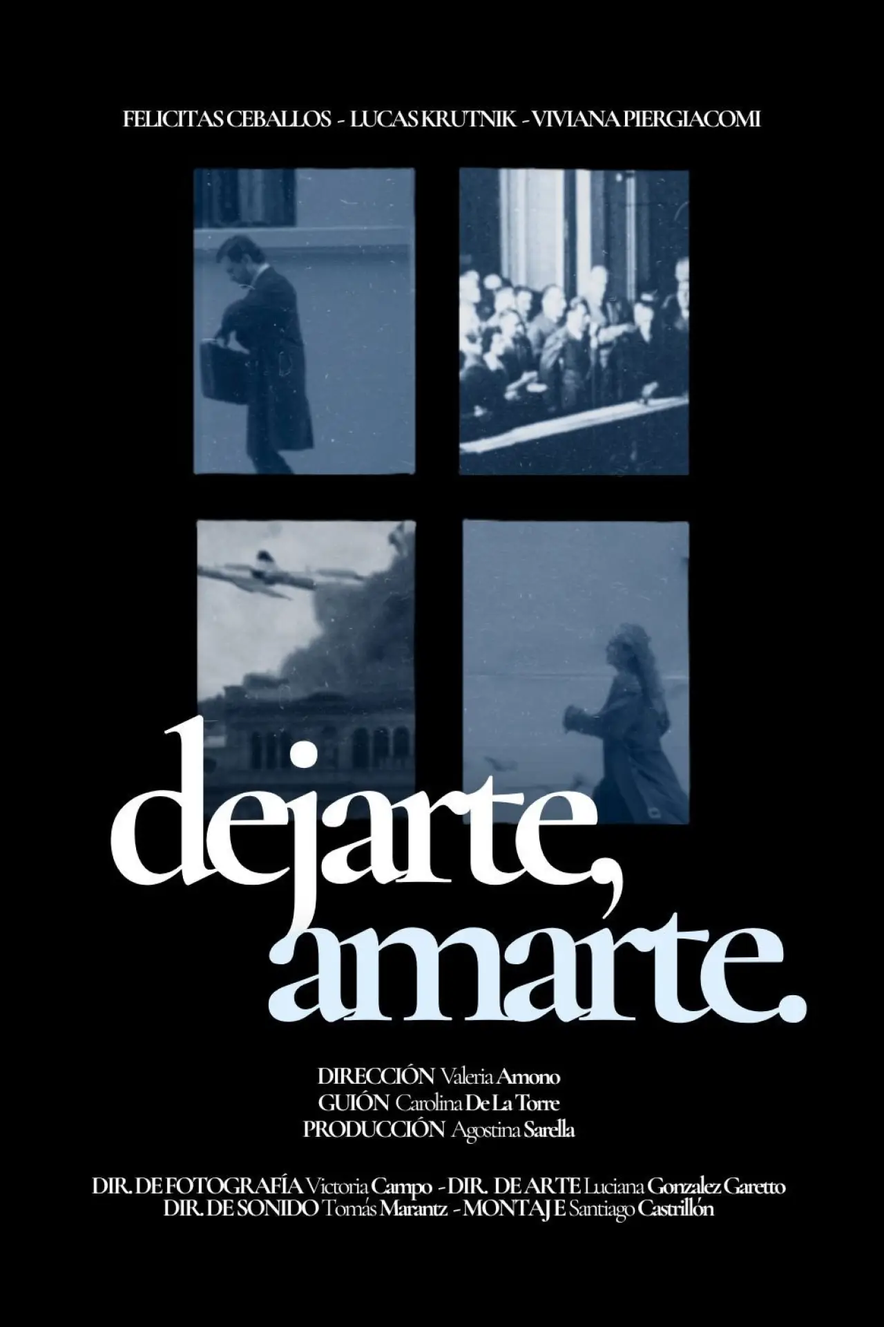 Movie poster "Dejarte, amarte"