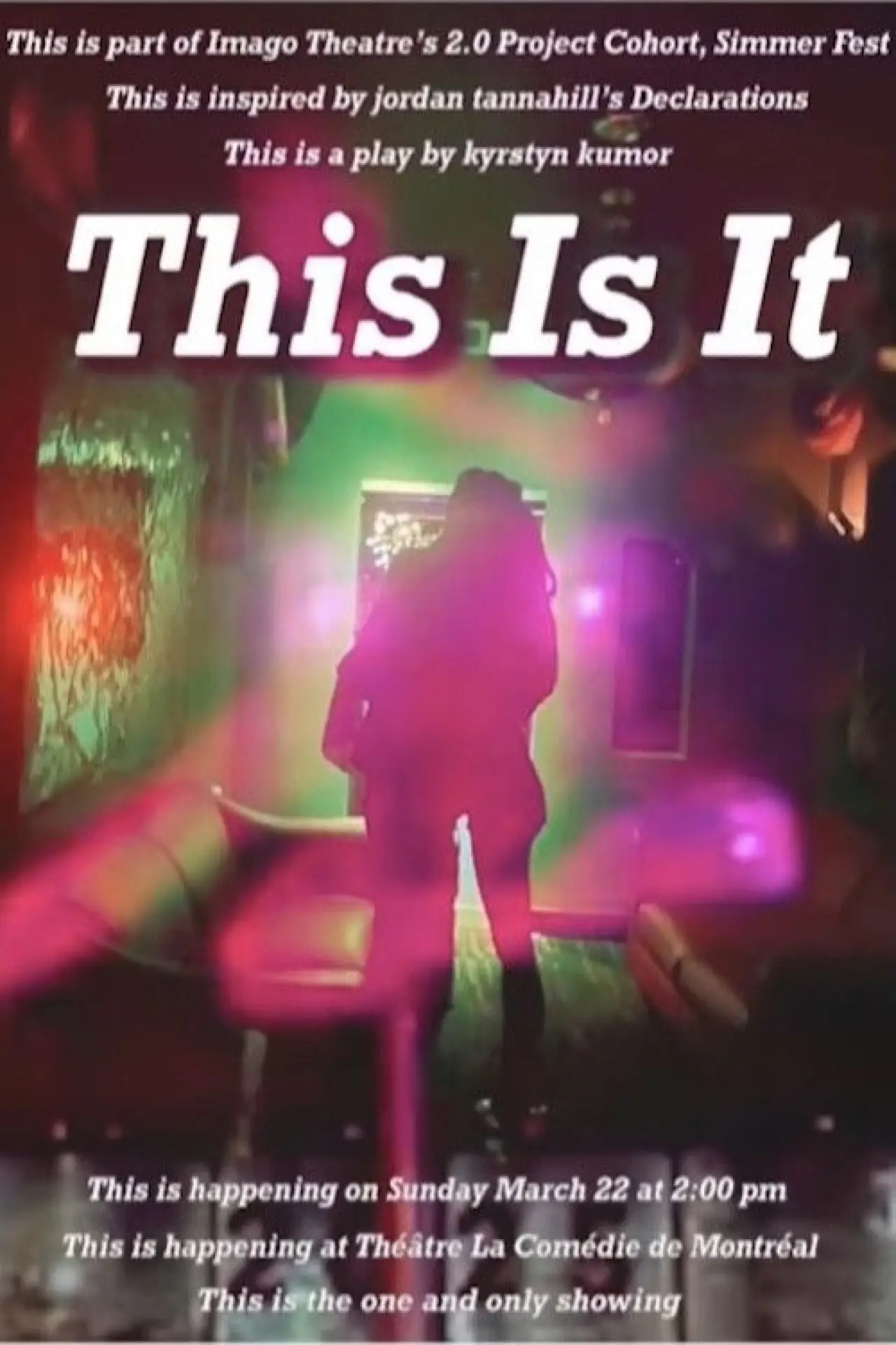 Movie poster "This Is It"