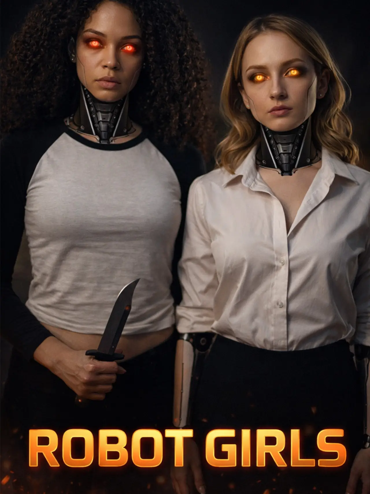 Movie poster "Robot Girls"