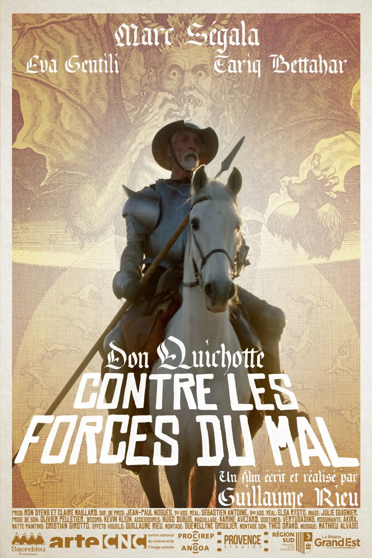 Movie poster "Don Quichotte contre les forces du mal"