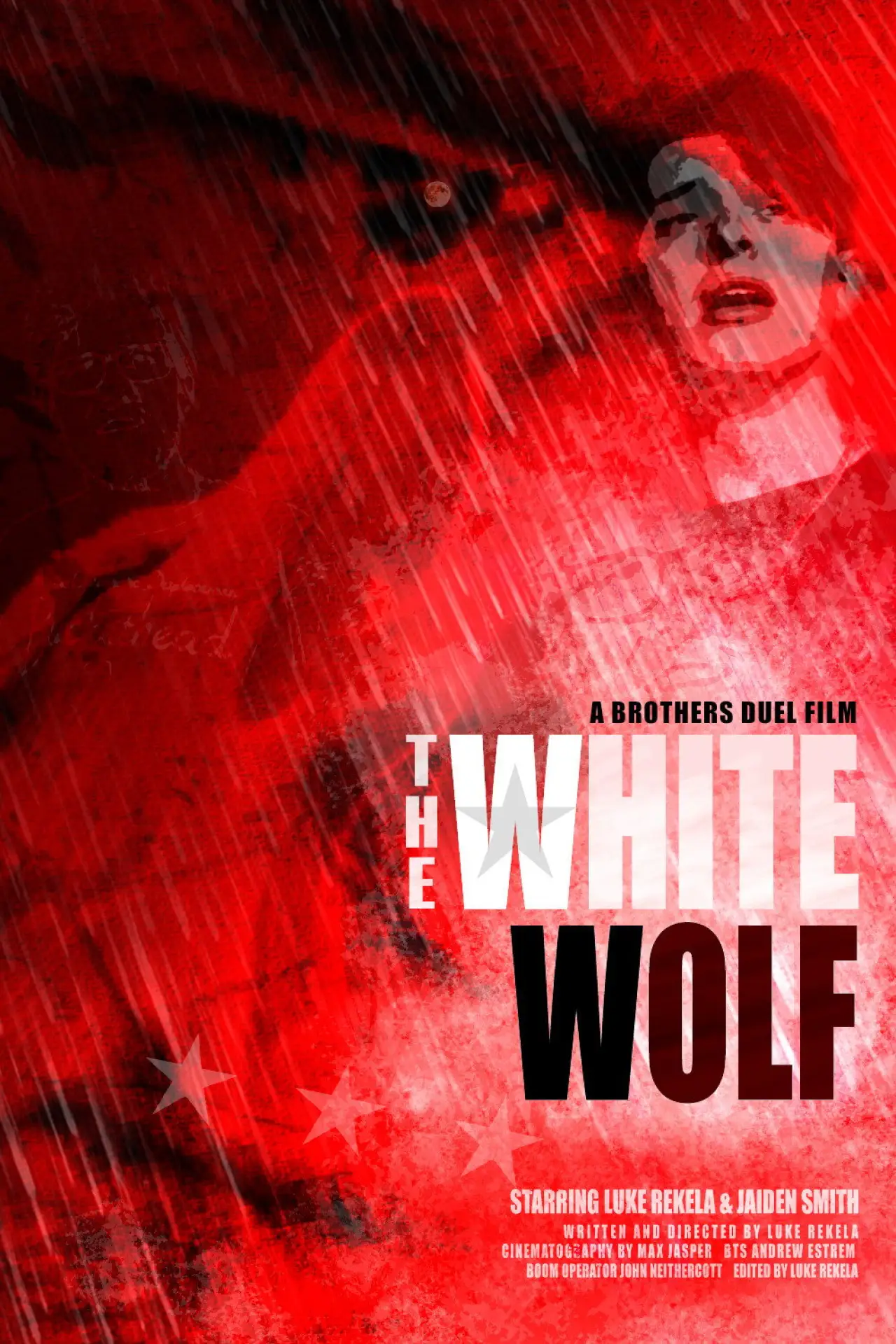 Movie poster "The White Wolf"