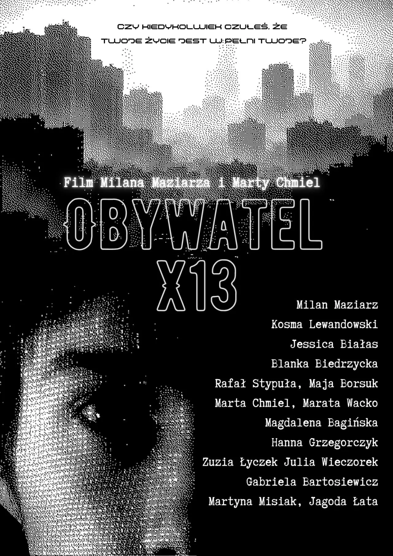 Movie poster "Obywatel X13"