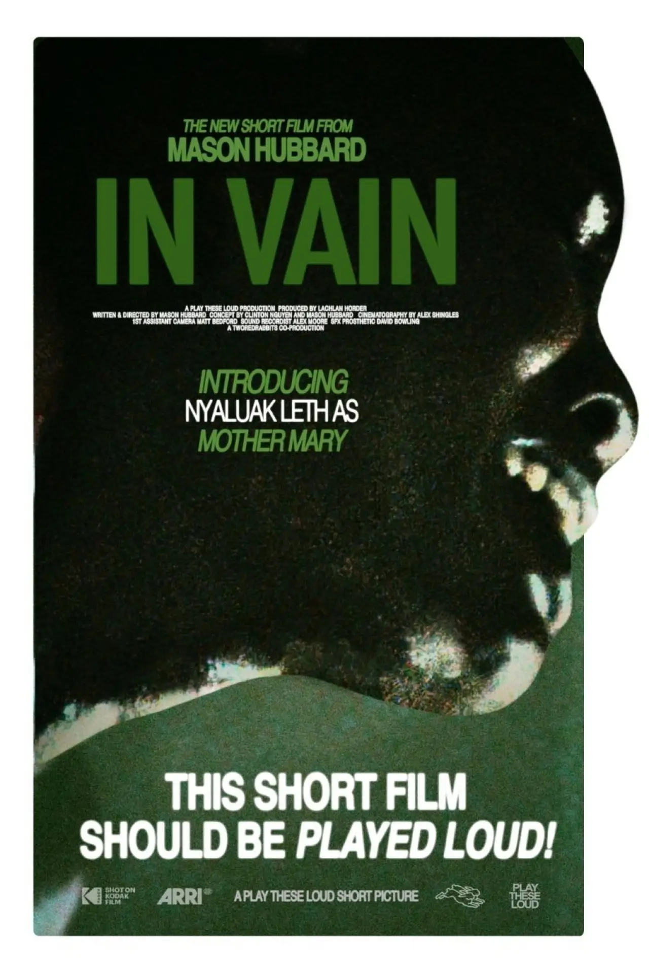 Movie poster "In Vain"
