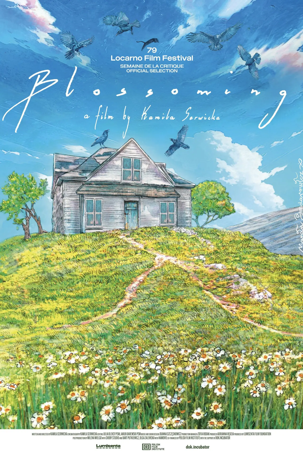 Movie poster "Blossoming"