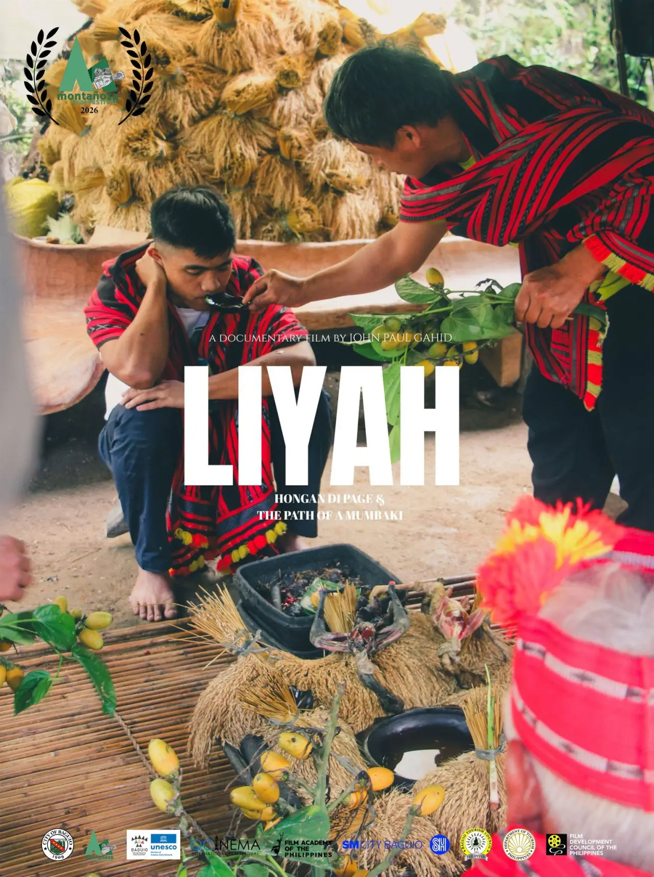 Movie poster "Liyah: Hongan di page and the Path of a Mumbaki"