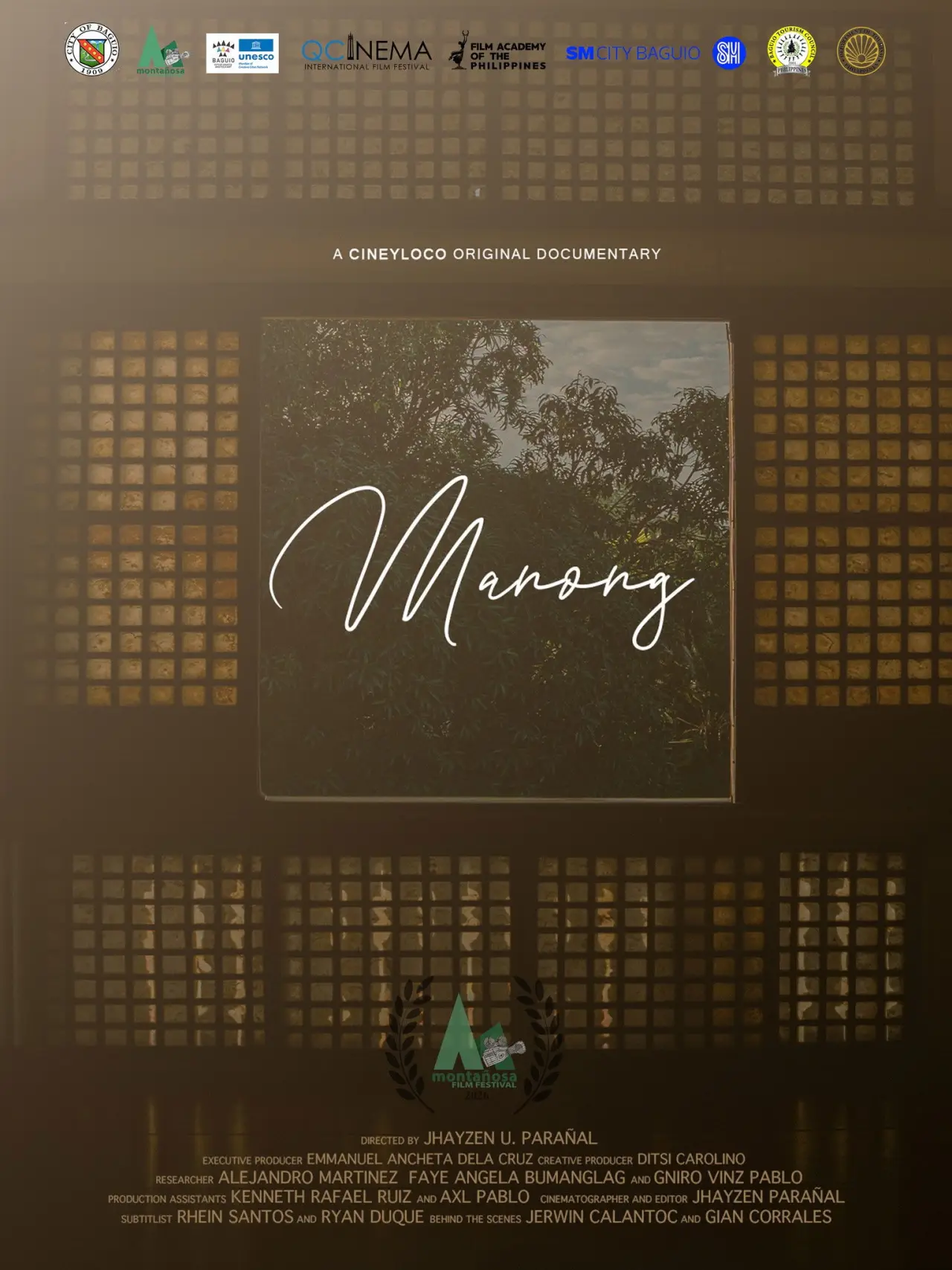 Movie poster "Manong"