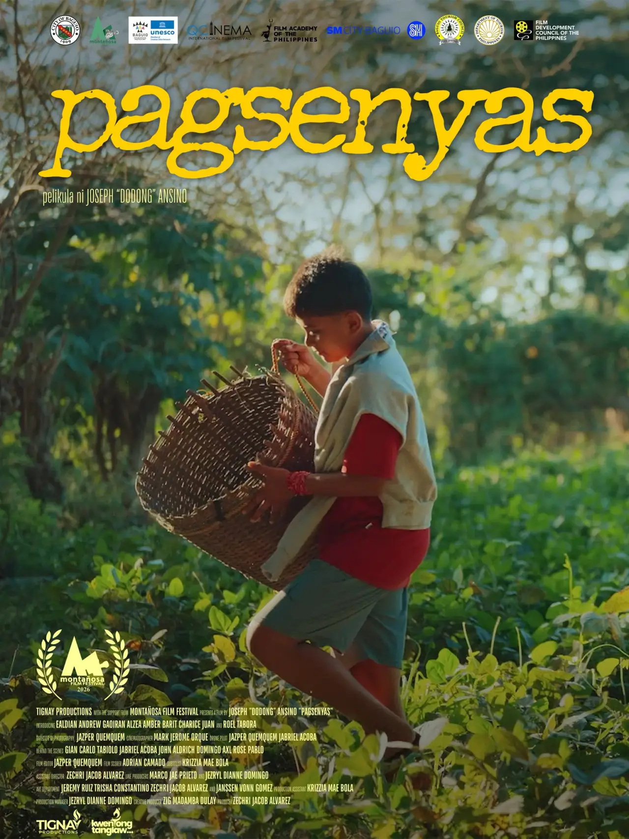 Movie poster "Pagsensyas"
