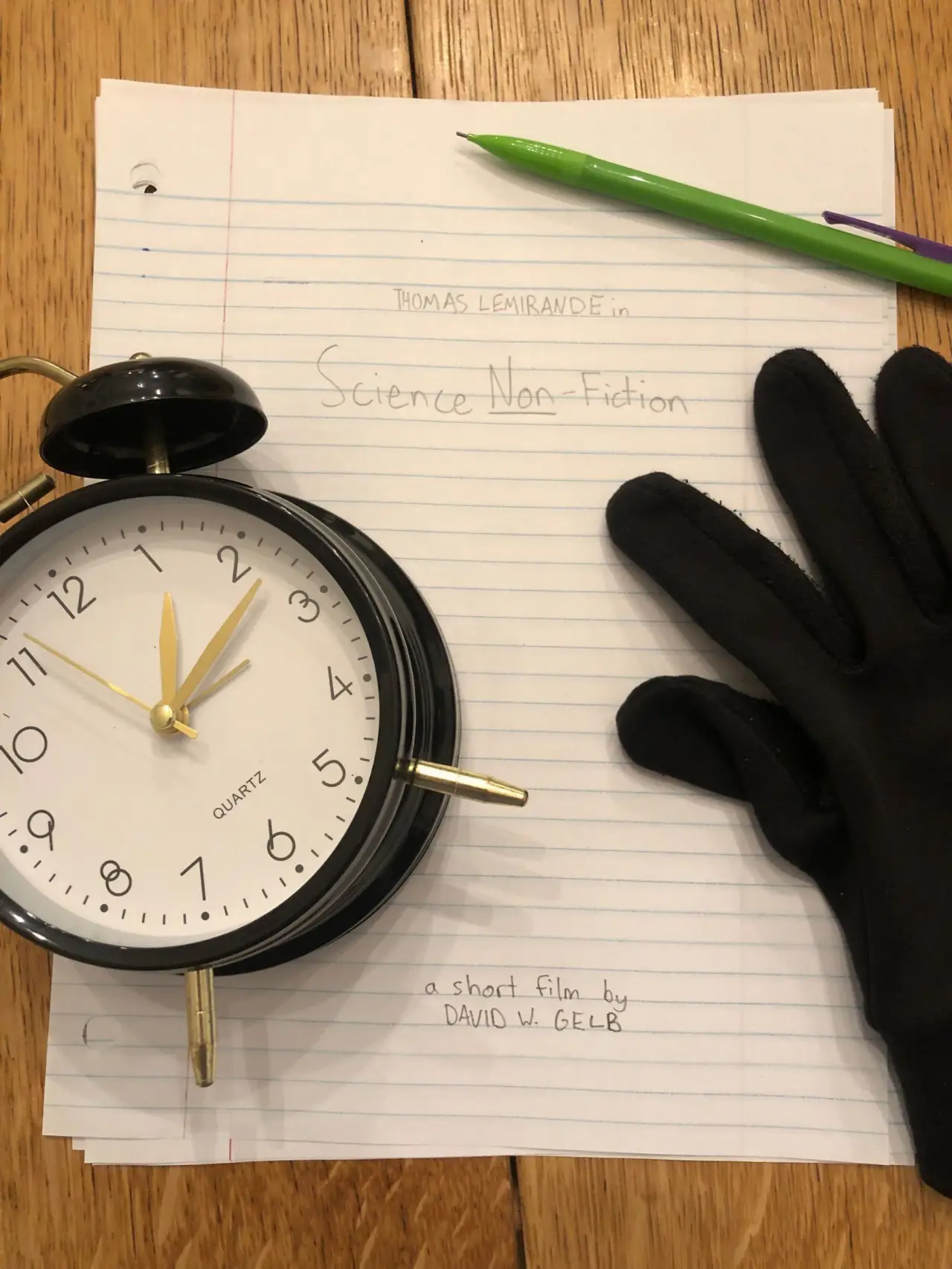 Movie poster "Science Non-Fiction"