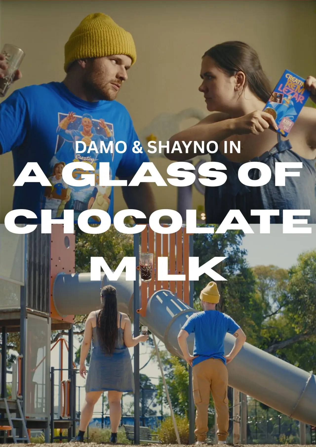 Movie poster "A Glass of Chocolate Milk"