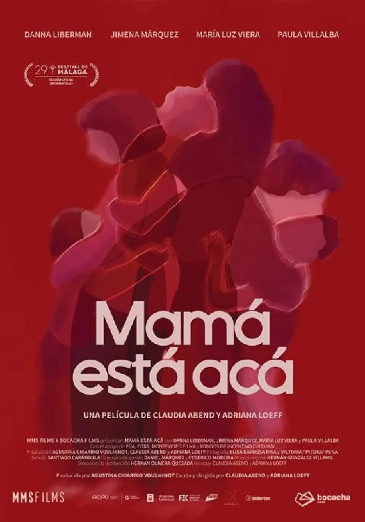 Movie poster "Mamá está acá"